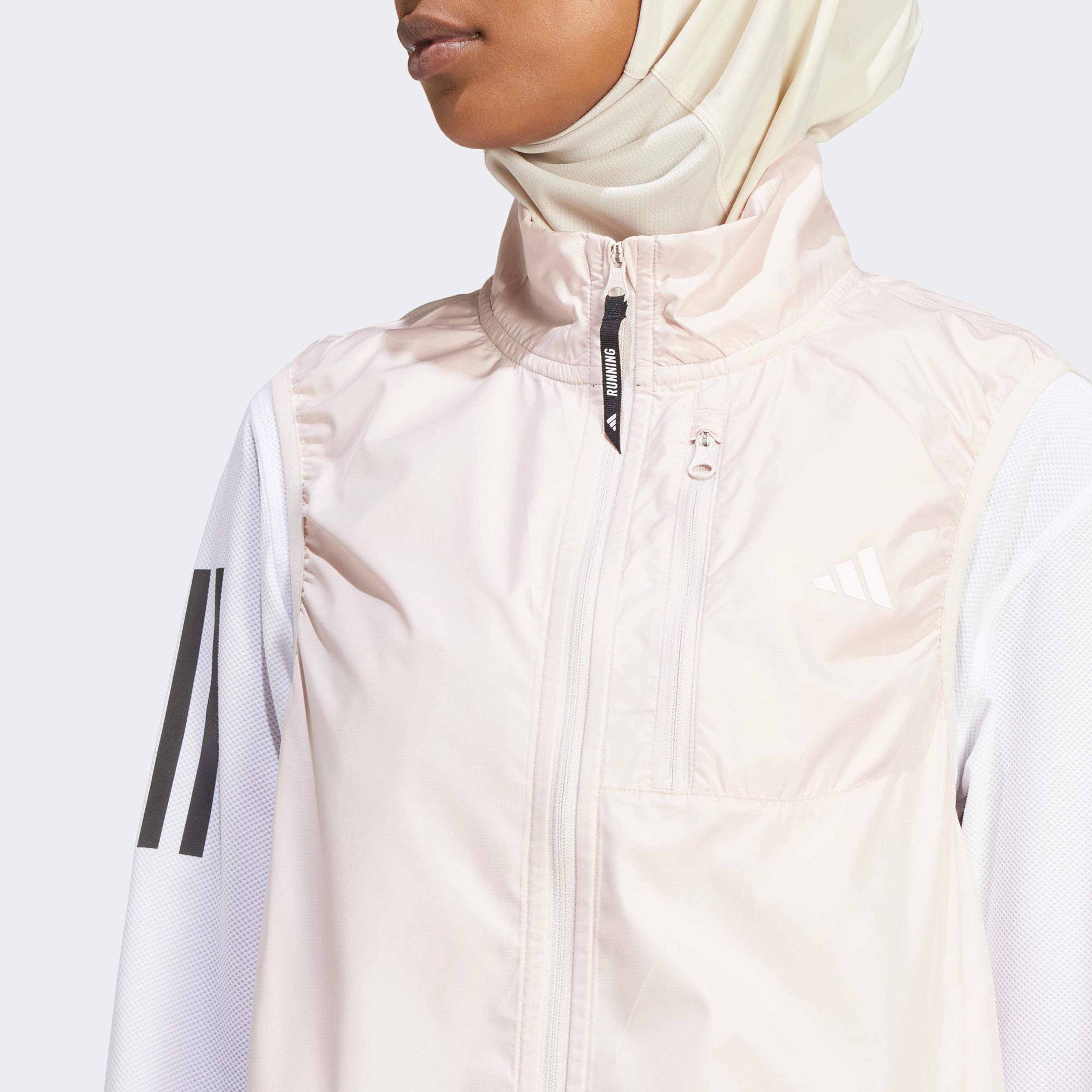 adidas Otr B Vest Kadın Bej Koşu Yelek