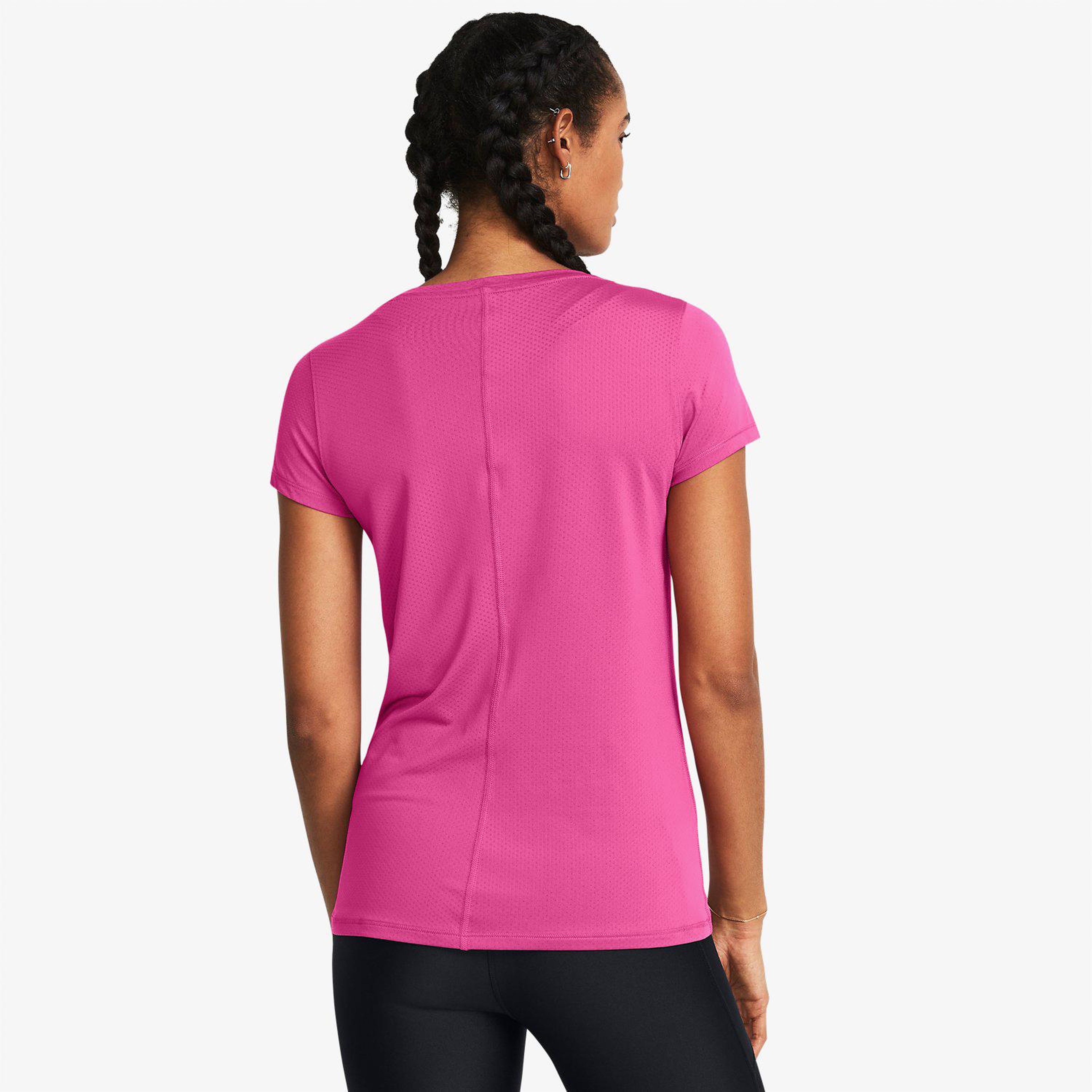 Under Armour Tech Mesh Kadın Pembe Antrenman T-Shirt