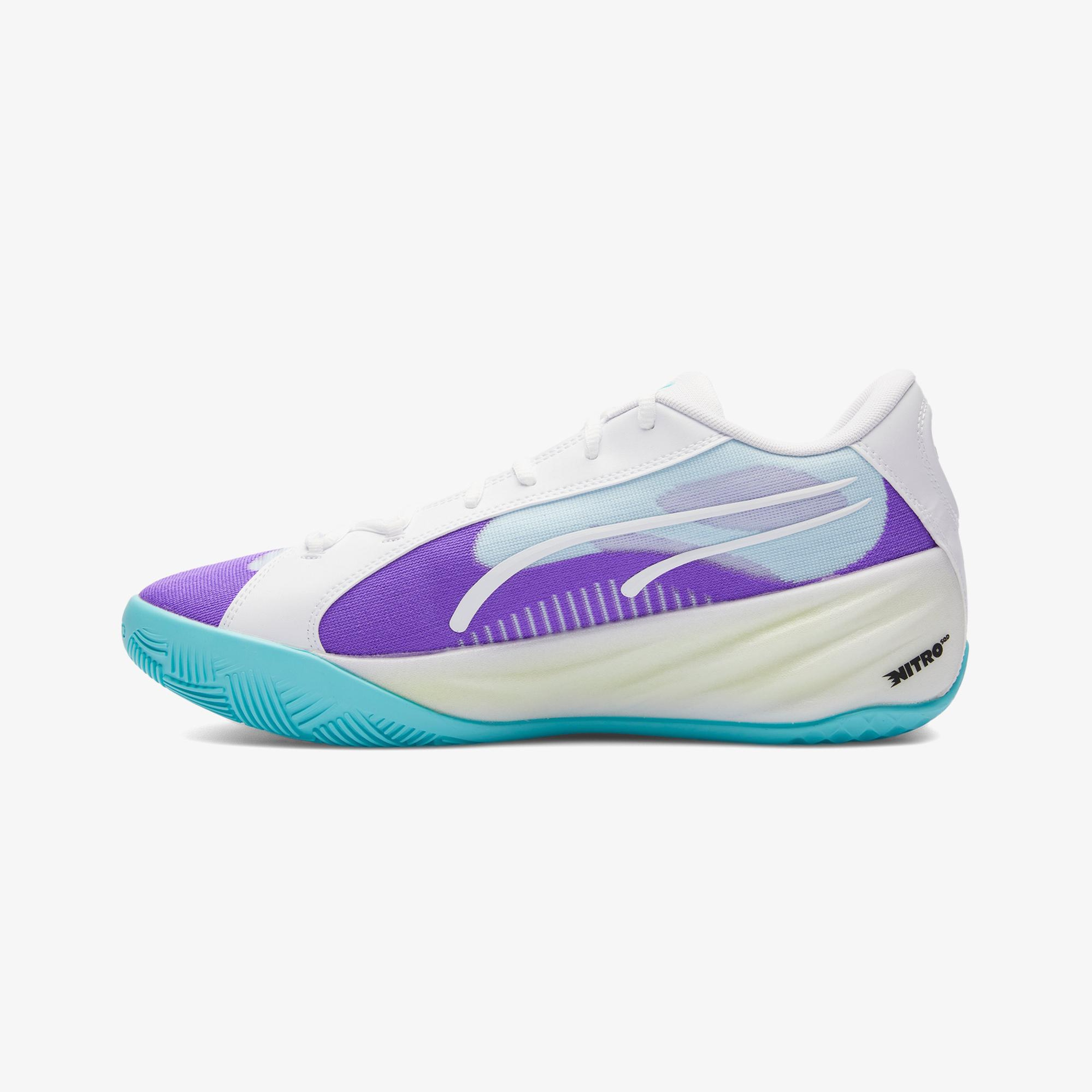 Puma All Pro Nitro Erkek Mavi Basketbol Ayakkabısı