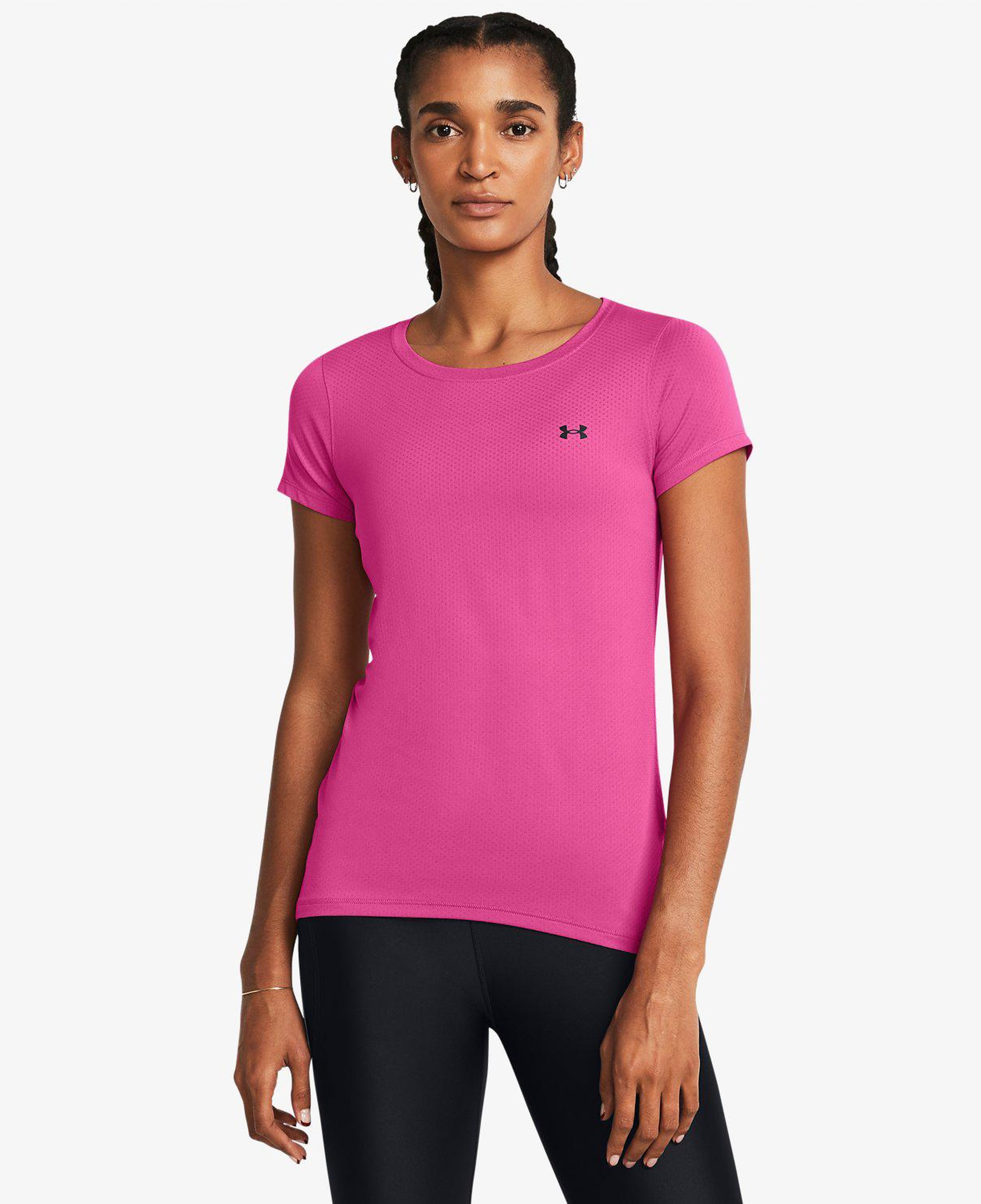 Under Armour Tech Mesh Kadın Pembe Antrenman T-Shirt