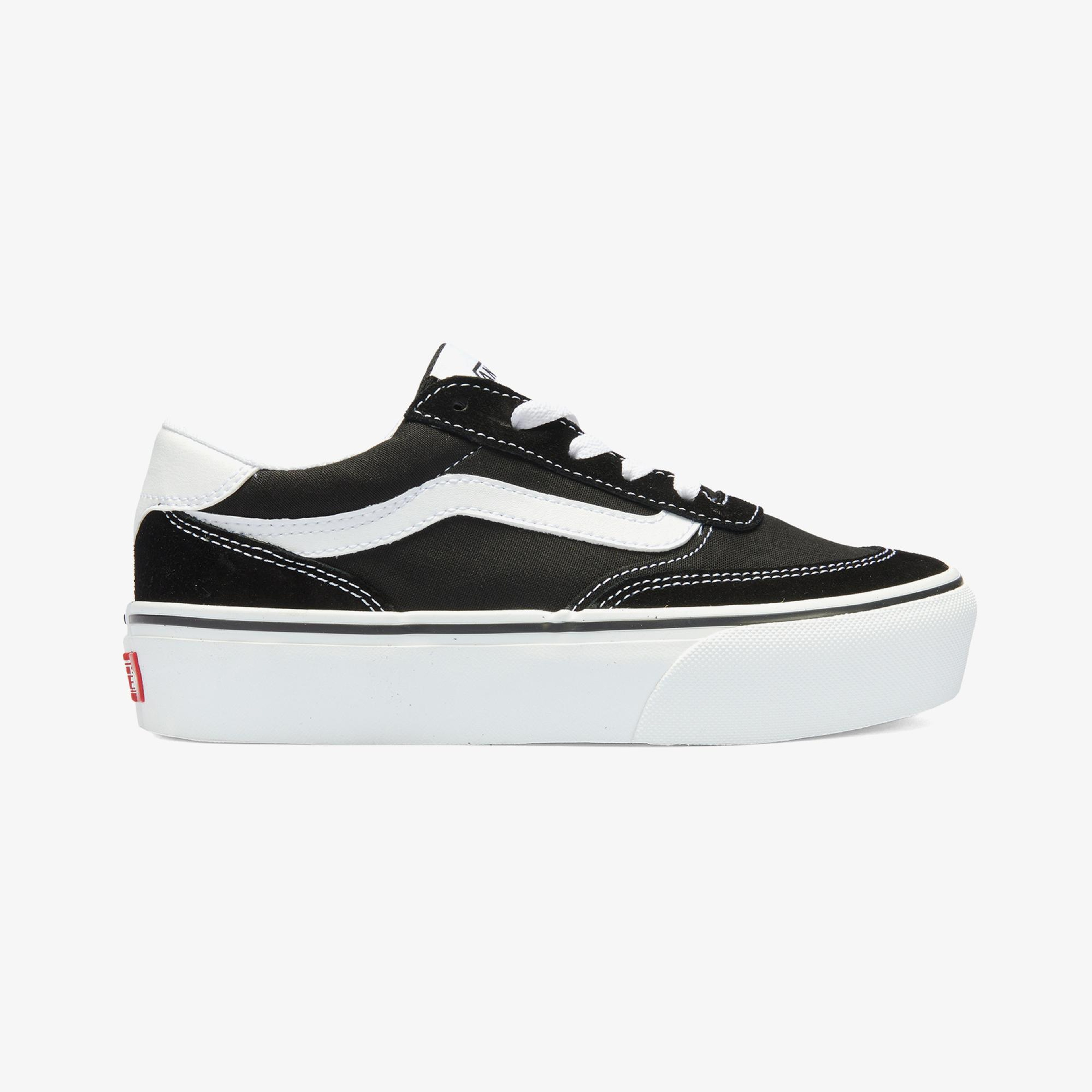 Vans Brooklyn LS Platform Kadın Siyah Sneaker
