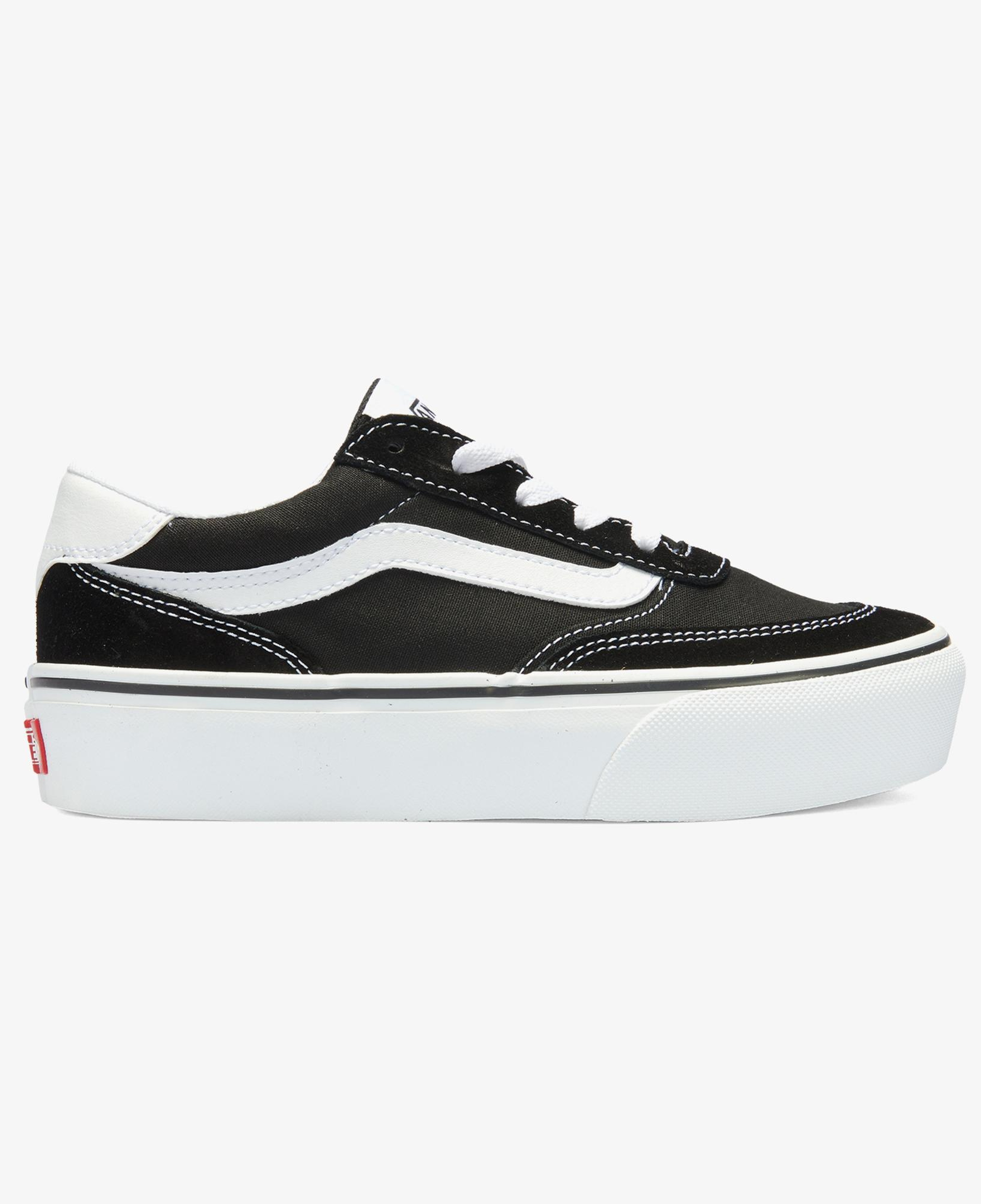Vans Brooklyn LS Platform Kadın Siyah Sneaker