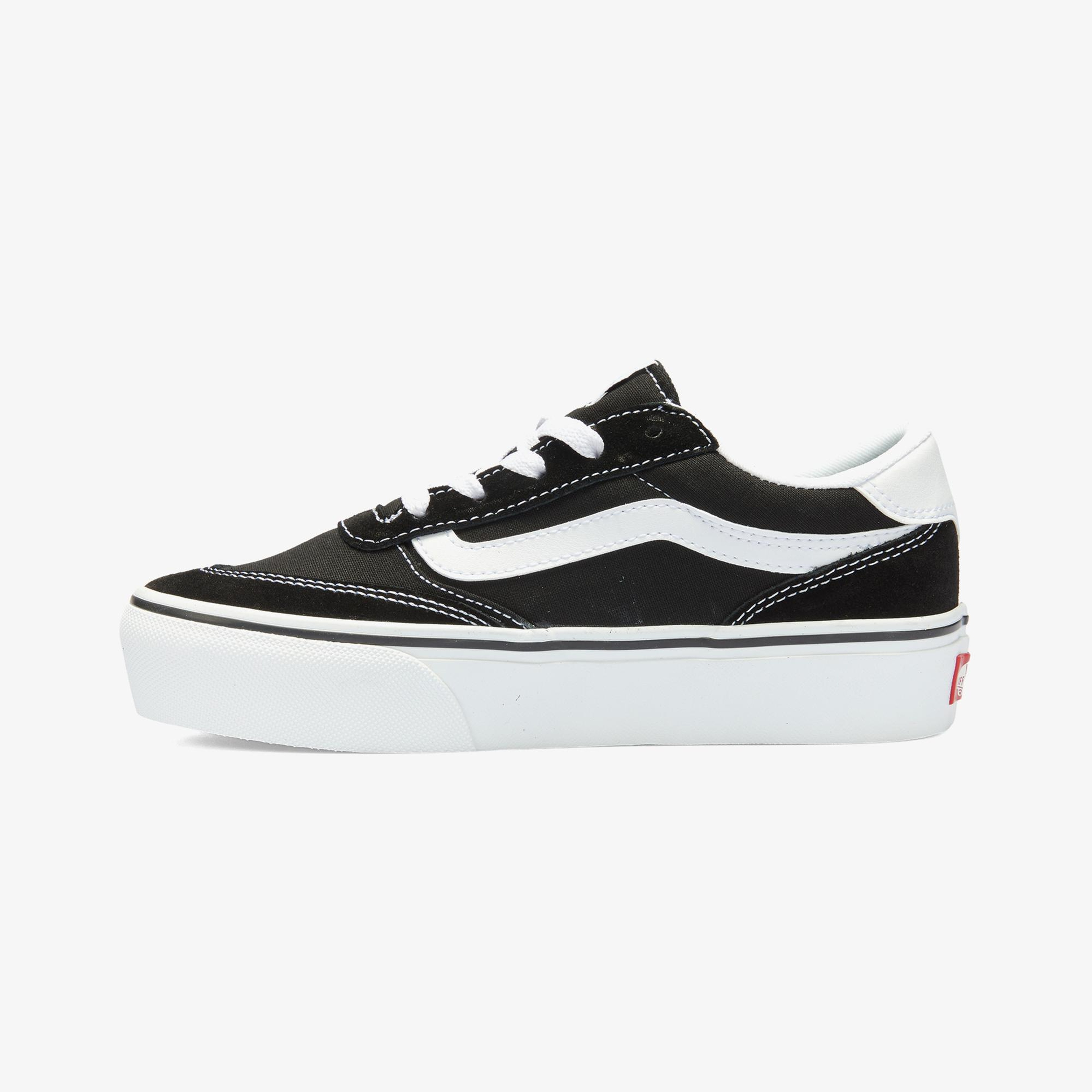 Vans Brooklyn LS Platform Kadın Siyah Sneaker