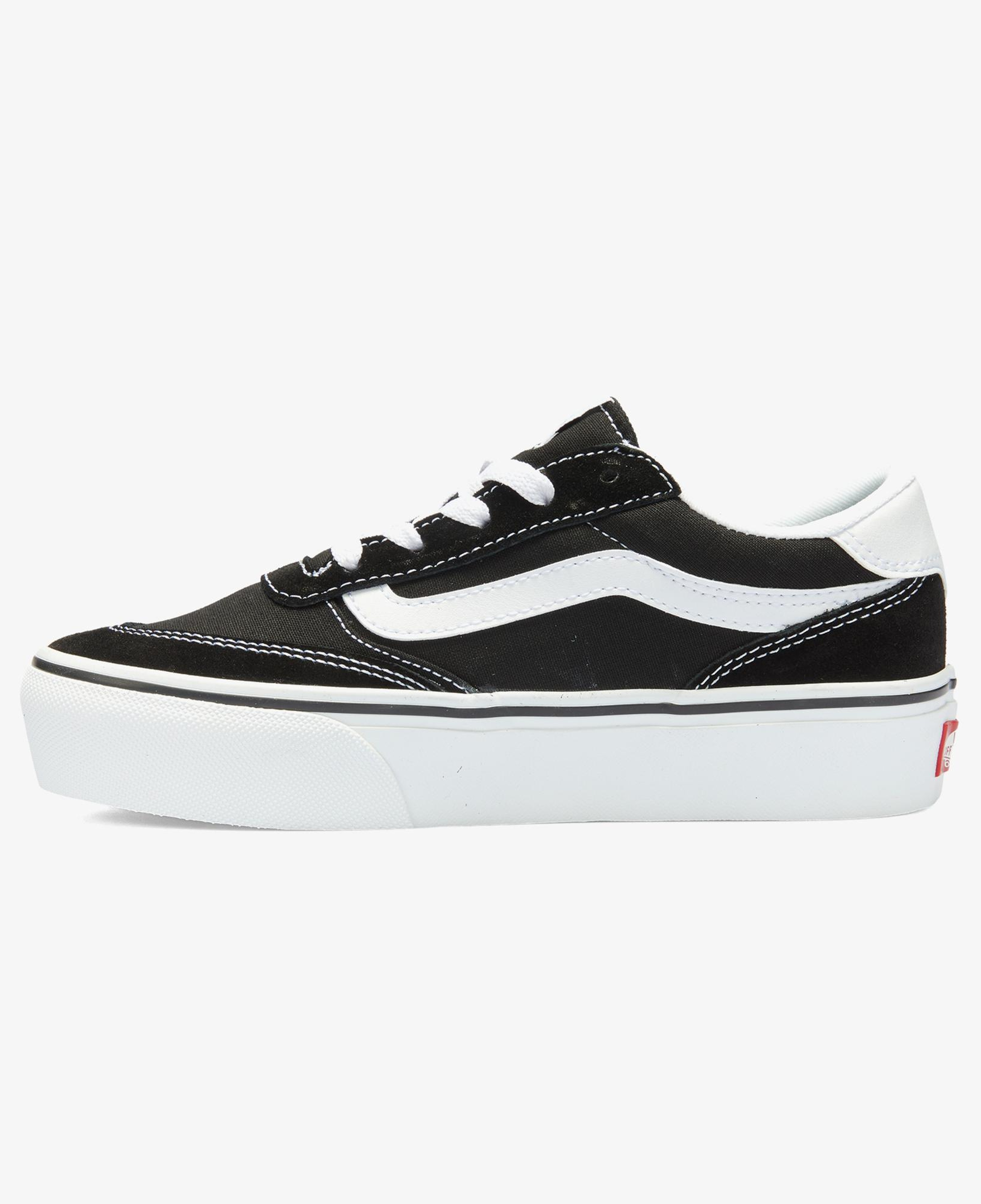 Vans Brooklyn LS Platform Kadın Siyah Sneaker