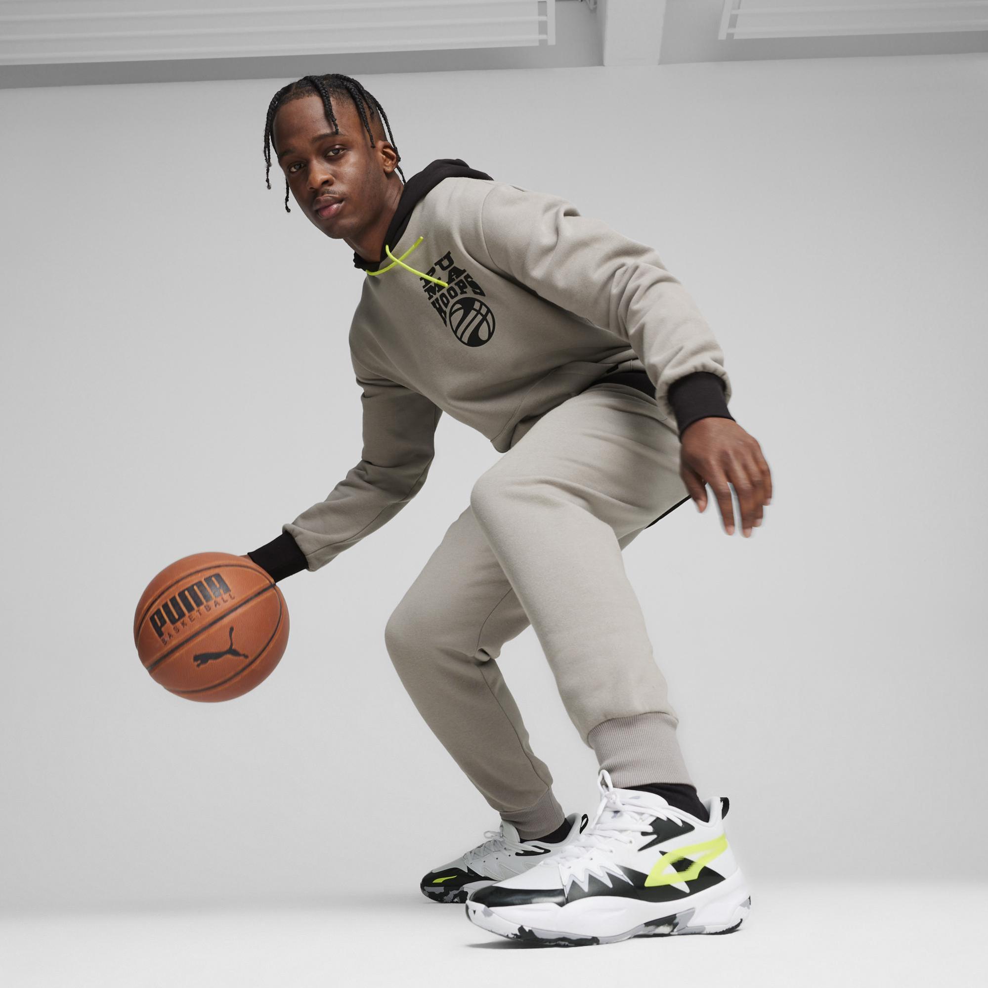 Puma Genetics Erkek Sarı Basketbol  Ayakkabısı