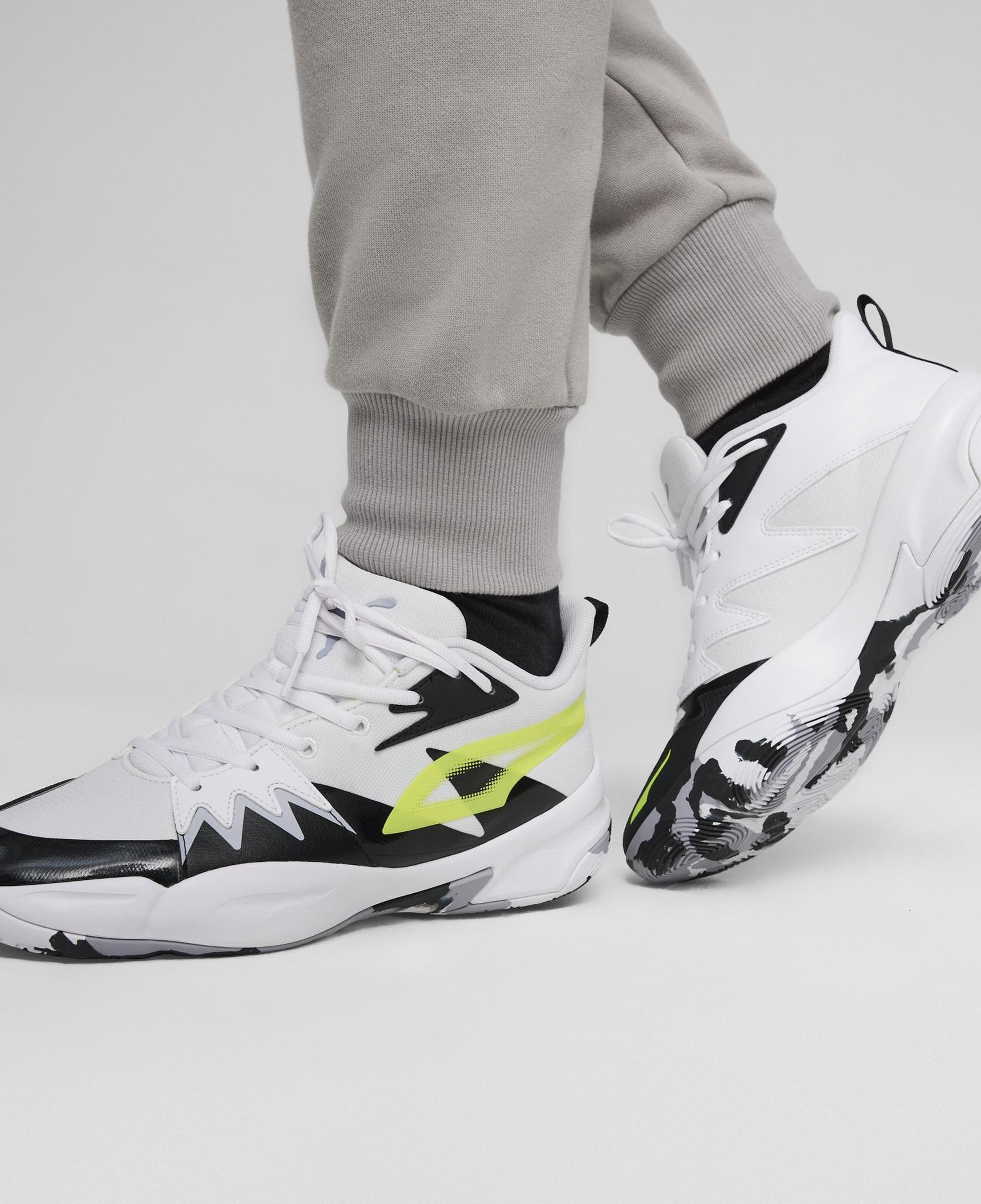 Puma Genetics Erkek Sarı Basketbol  Ayakkabısı