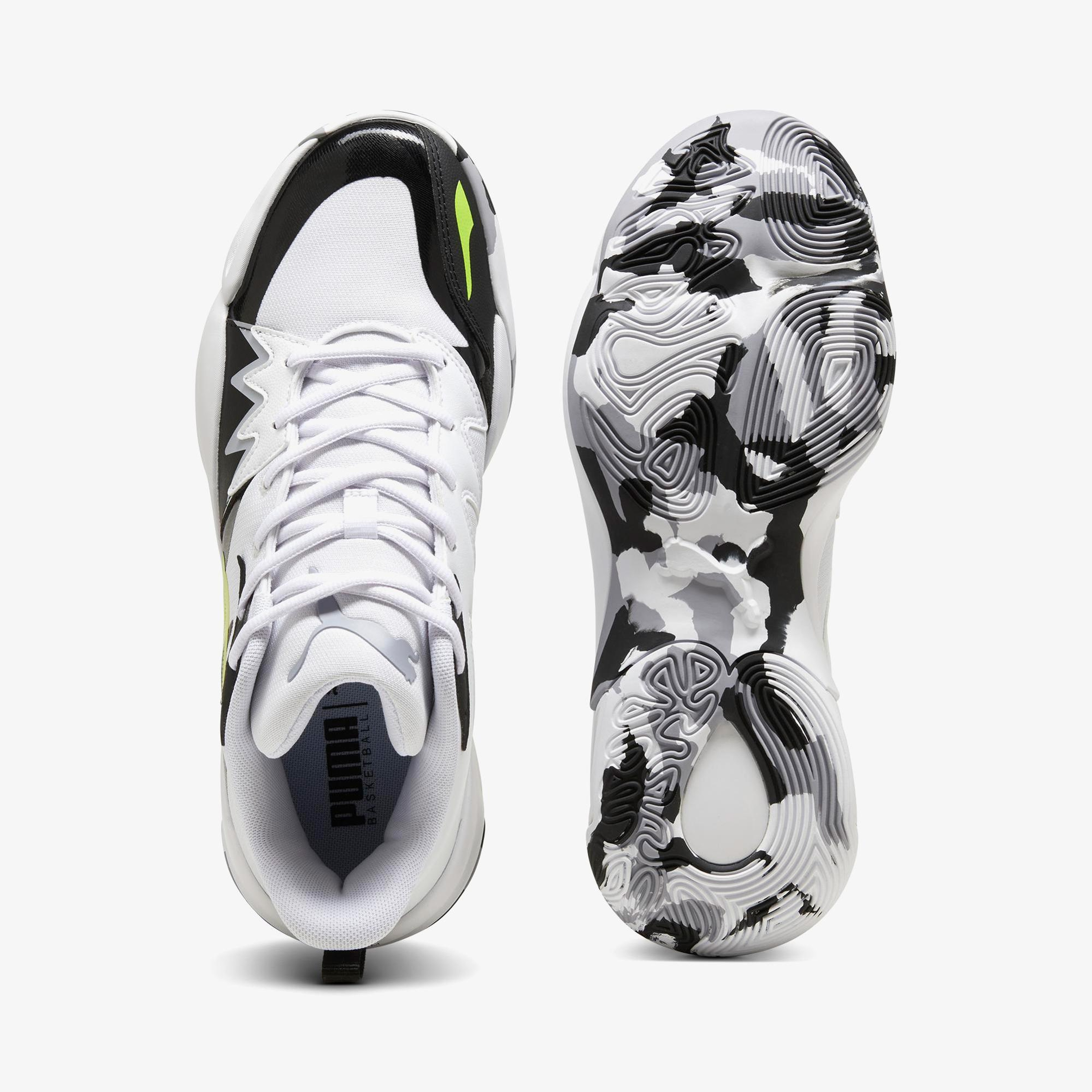 Puma Genetics Erkek Sarı Basketbol  Ayakkabısı