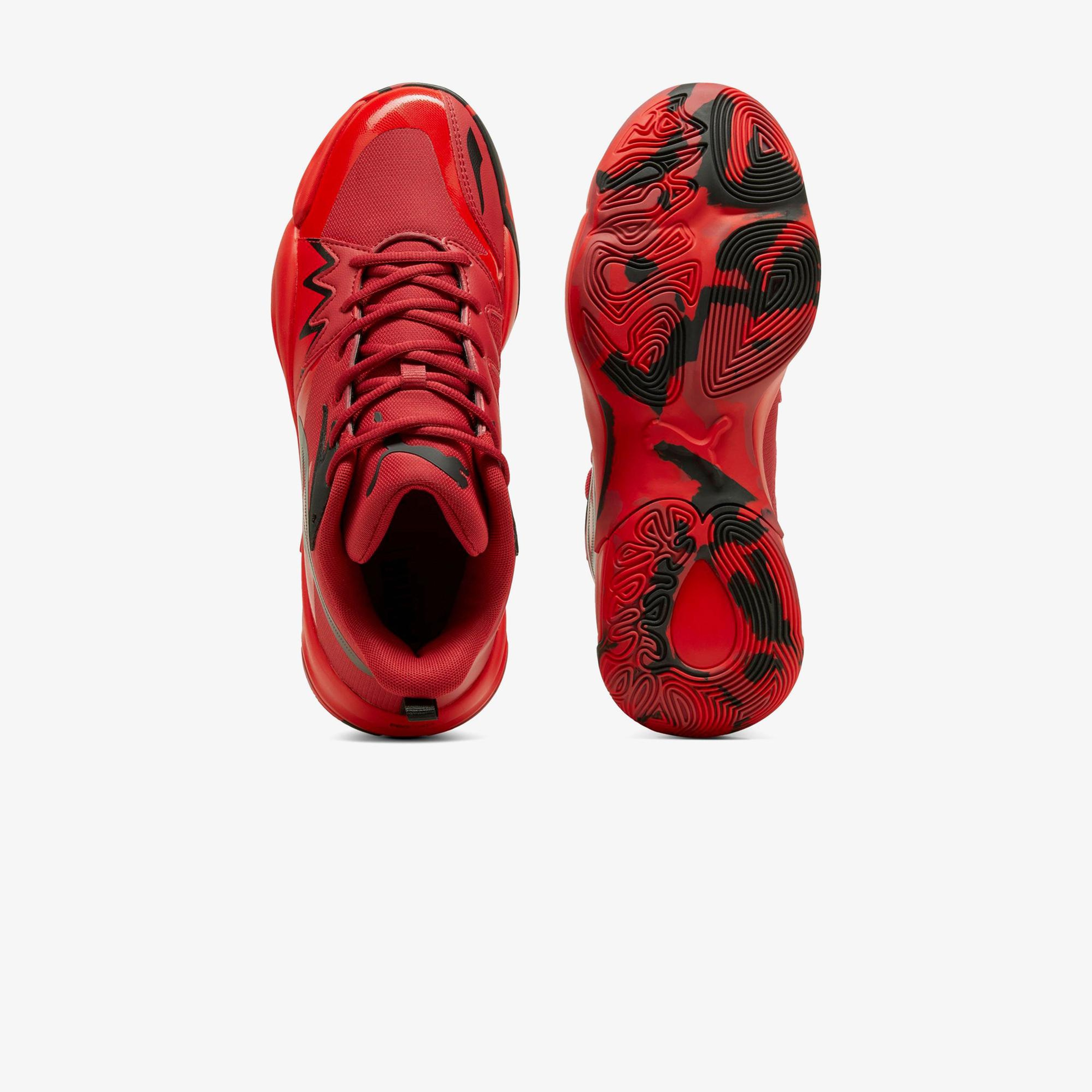 Puma Genetics Erkek Kırmızı Basketbol Ayakkabısı