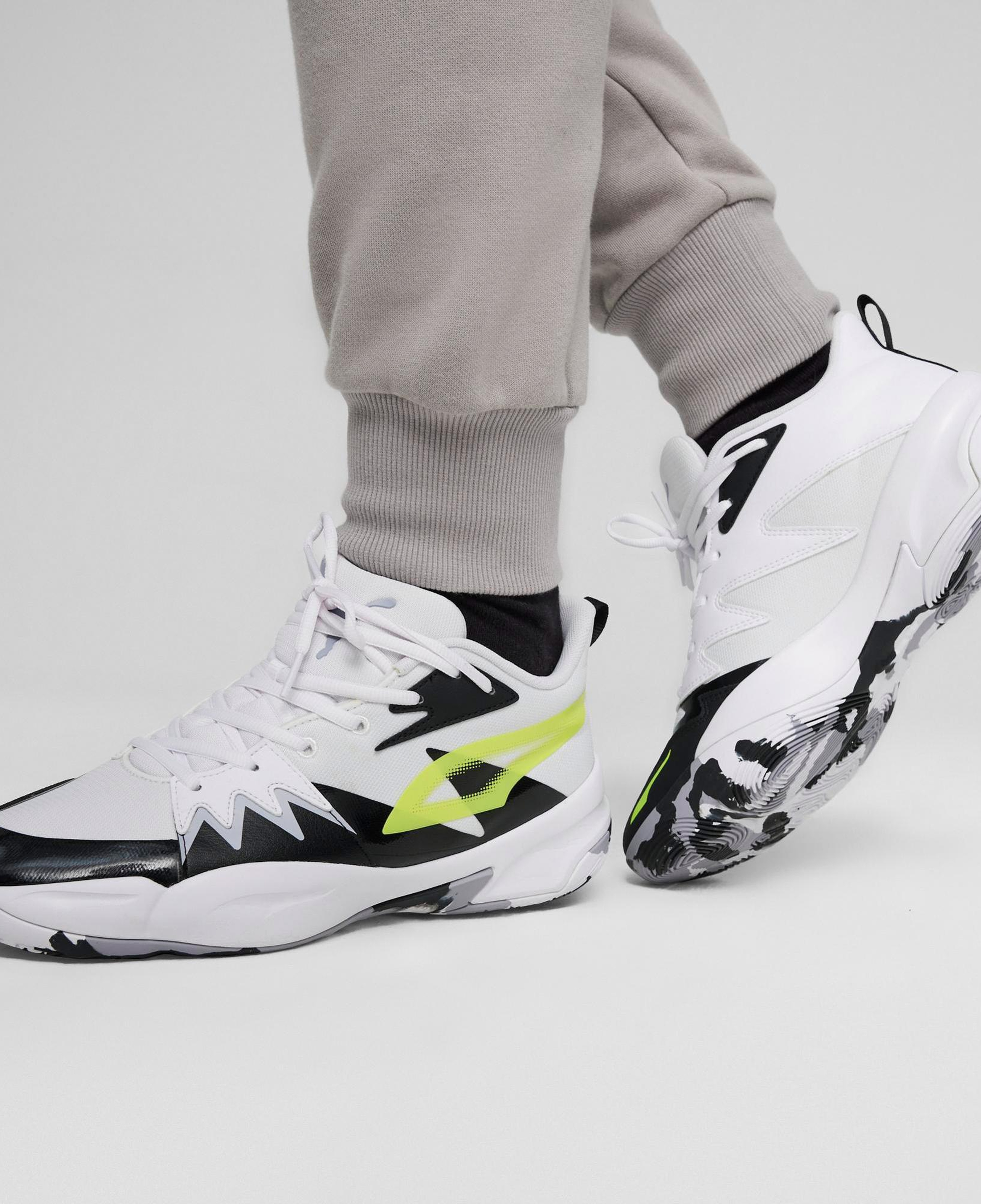 Puma Genetics Erkek Kırmızı Basketbol Ayakkabısı