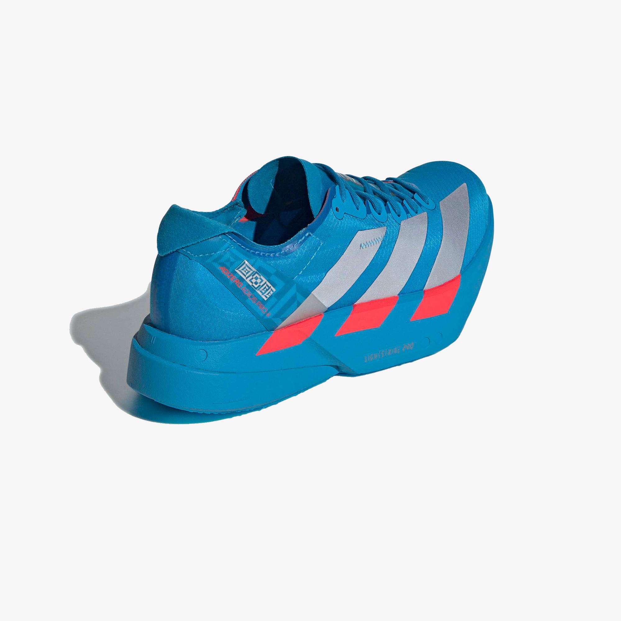 adidas Adizero Adios Pro 4 Kadın Mavi Koşu Ayakkabısı