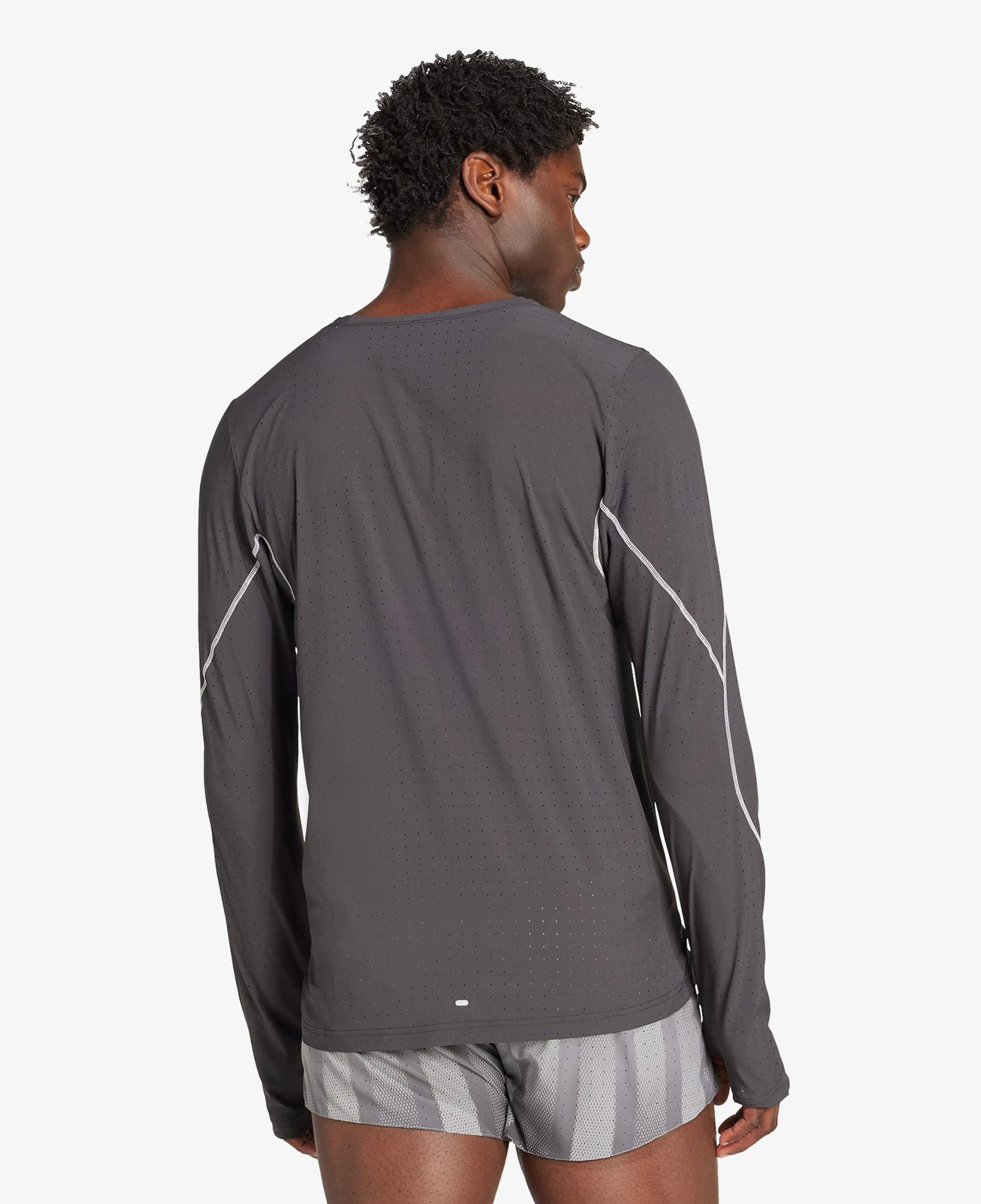adidas Adizero Btn Running Erkek Siyah Koşu Sweatshirt