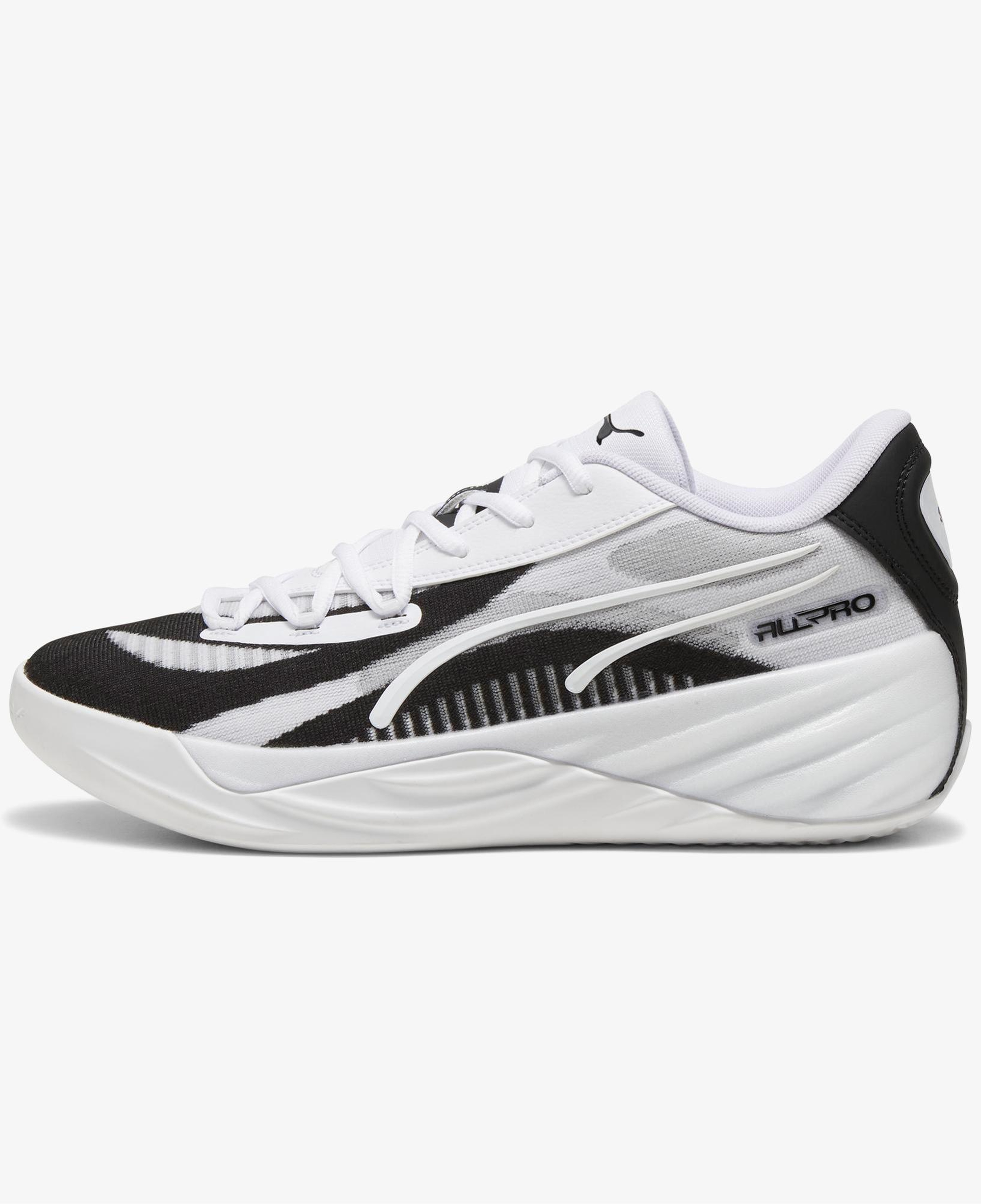 Puma All-Pro Nitro Team Unisex Beyaz Basketbol Ayakkabısı