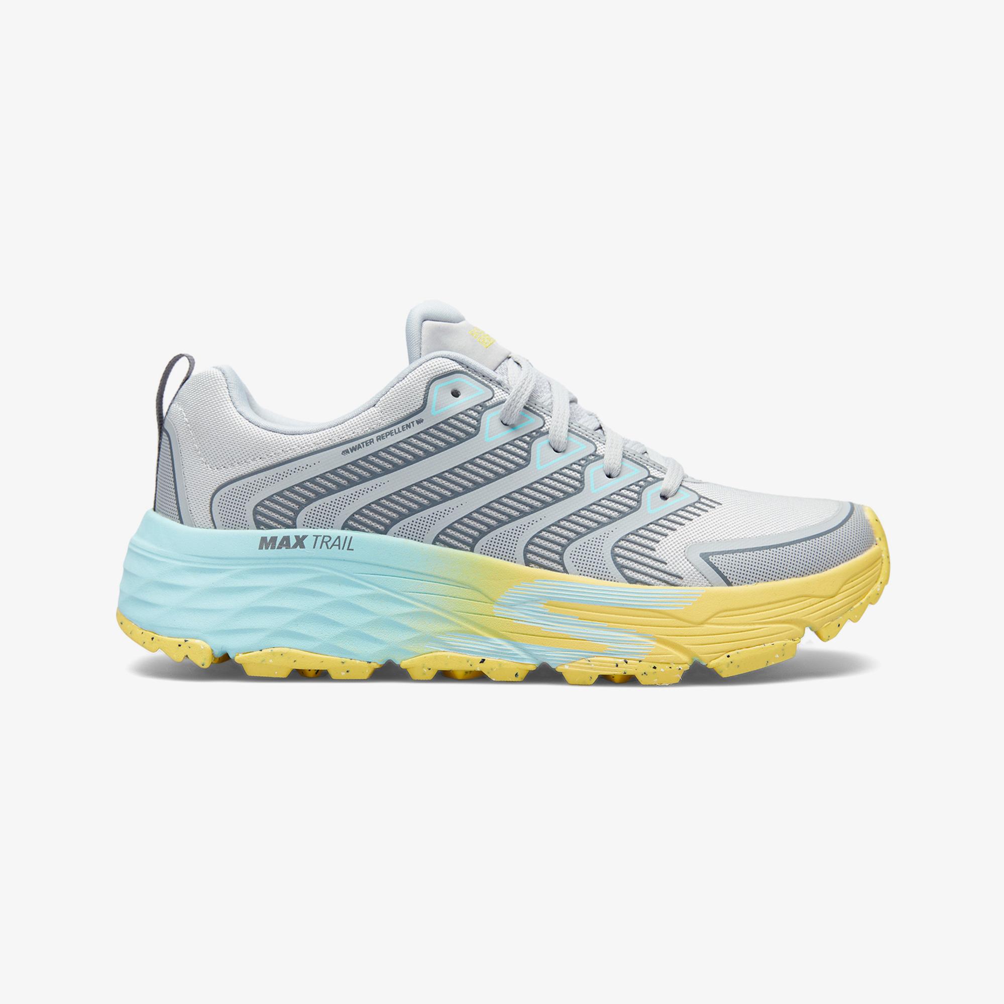 Skechers Max Cushioning Elite Trail Kadın Gri Outdoor Ayakkabı