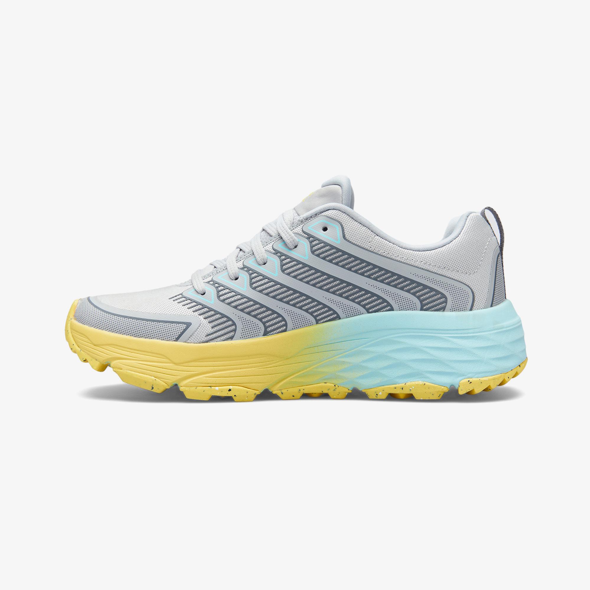 Skechers Max Cushioning Elite Trail Kadın Gri Outdoor Ayakkabı