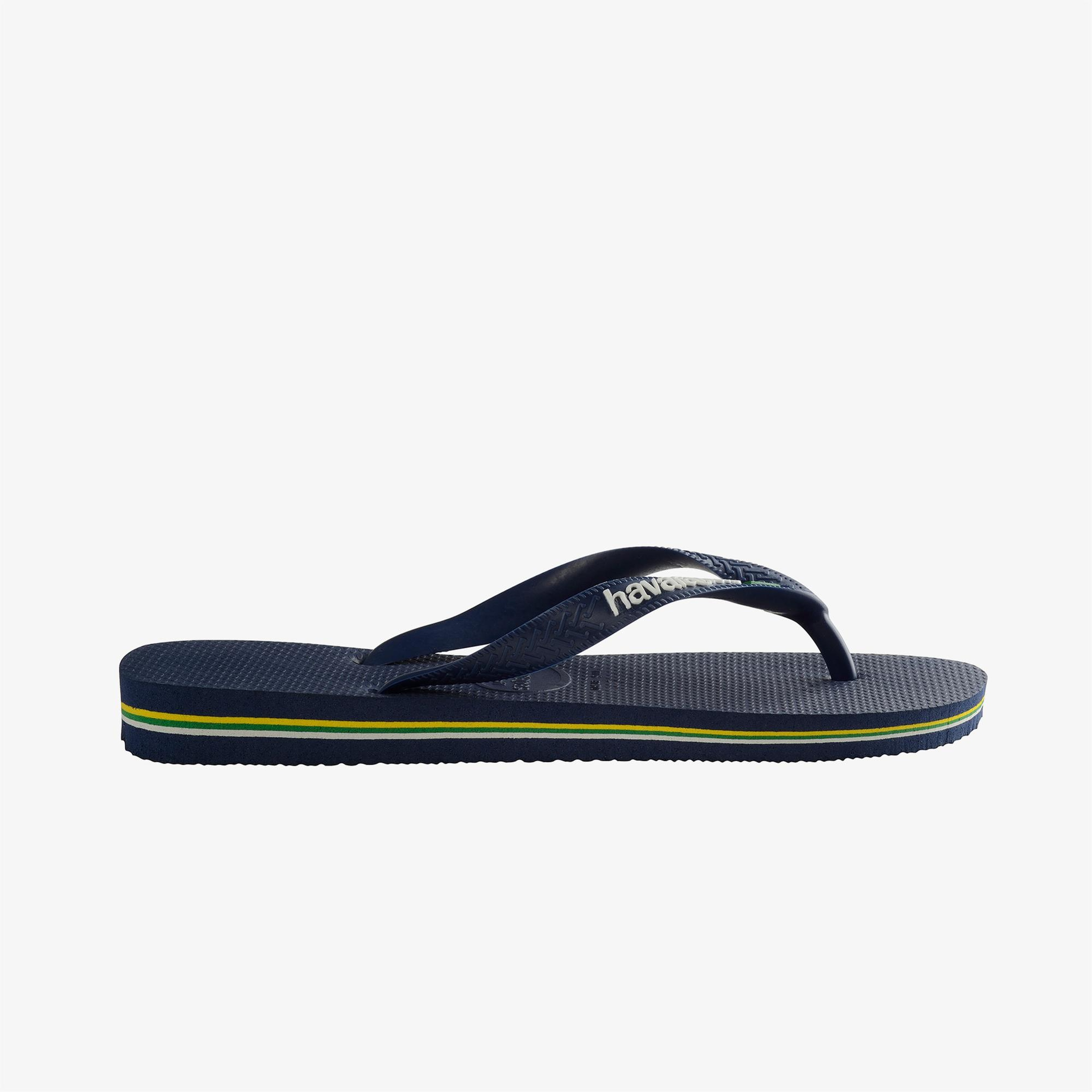 Havaianas Brasil Logo Erkek Lacivert Terlik