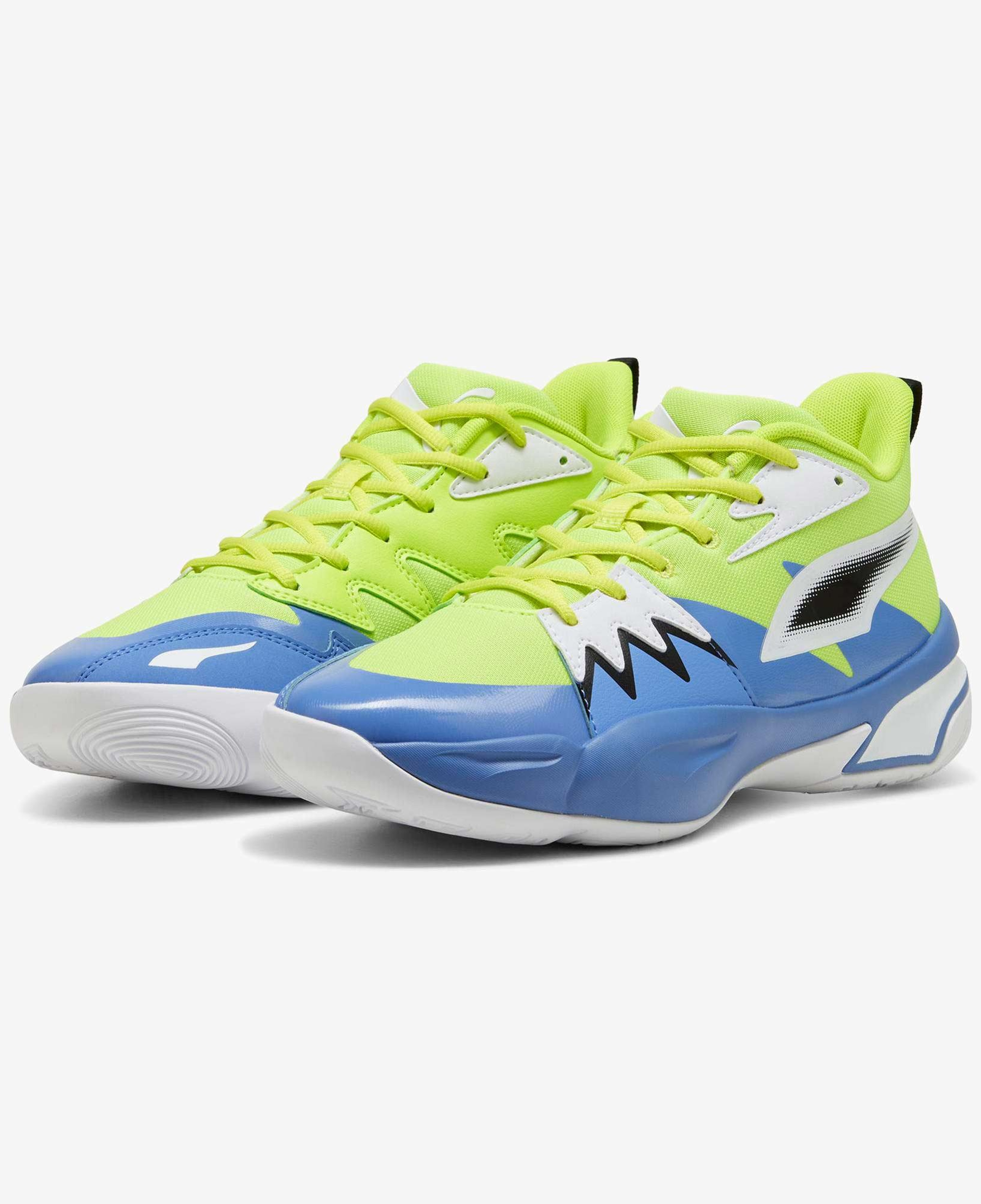 Puma Genetics Erkek Mavi Basketbol Ayakkabısı