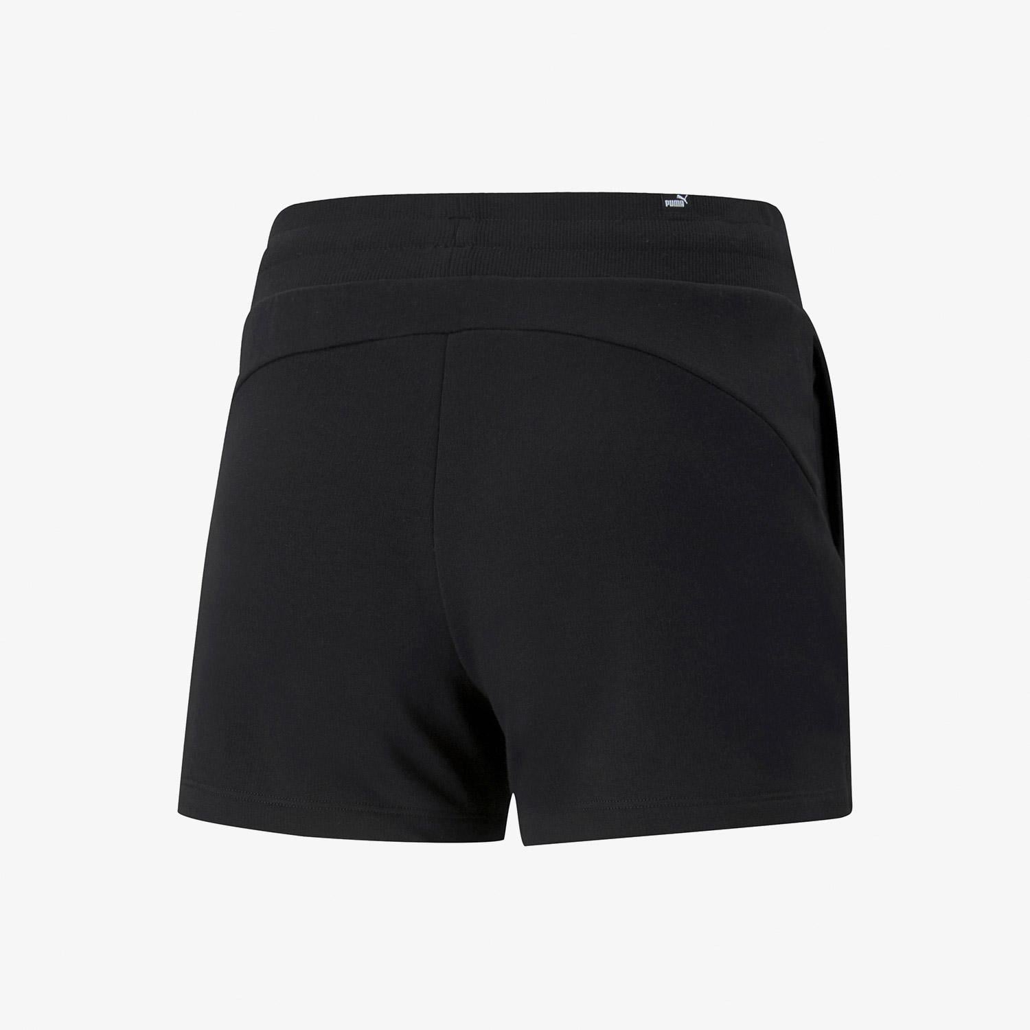 Puma Essential 4 Kadın Siyah Antrenman Şort