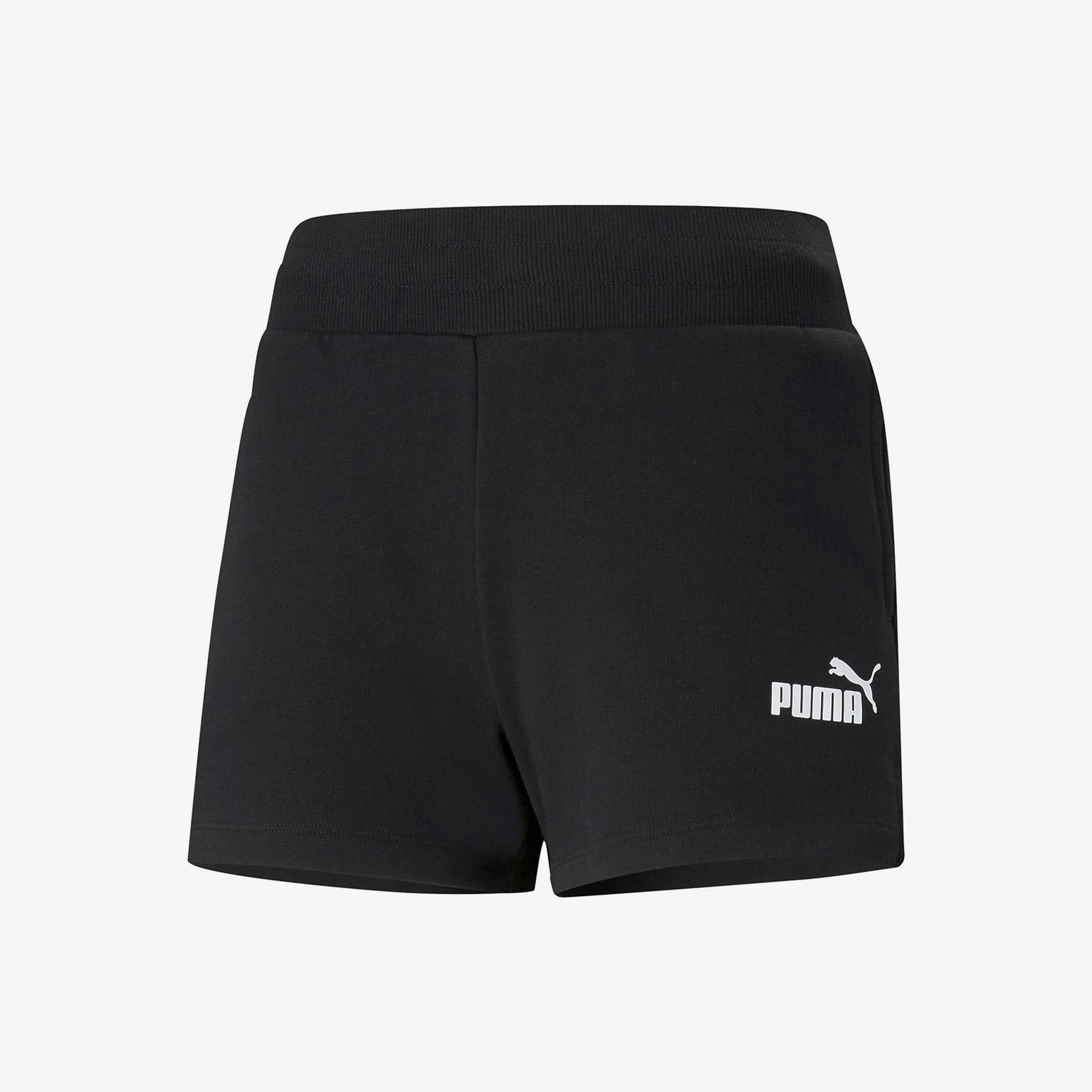 Puma Essential 4 Kadın Siyah Antrenman Şort