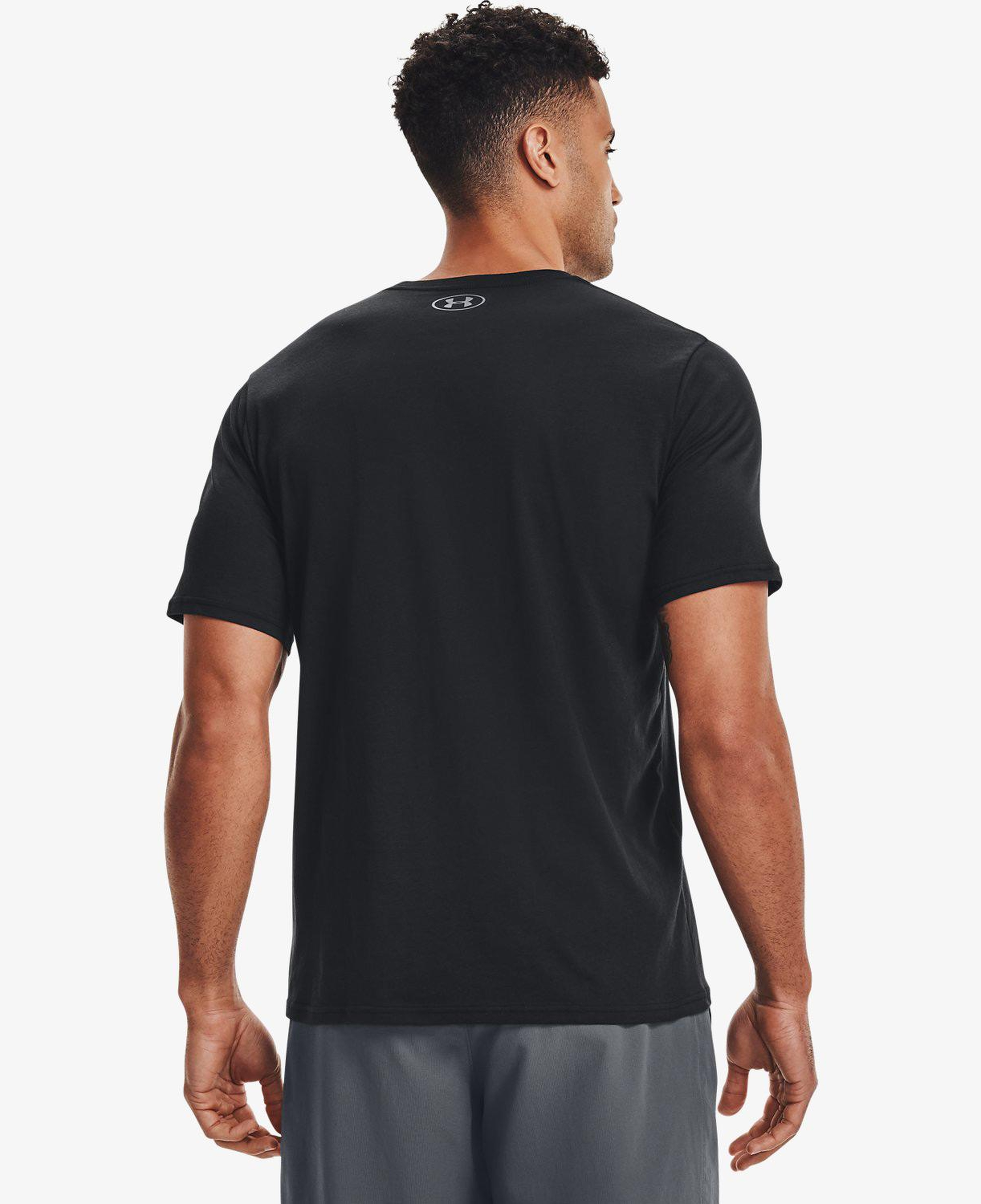 Under Armour Sportstyle Lc Ss Erkek Siyah T-Shirt