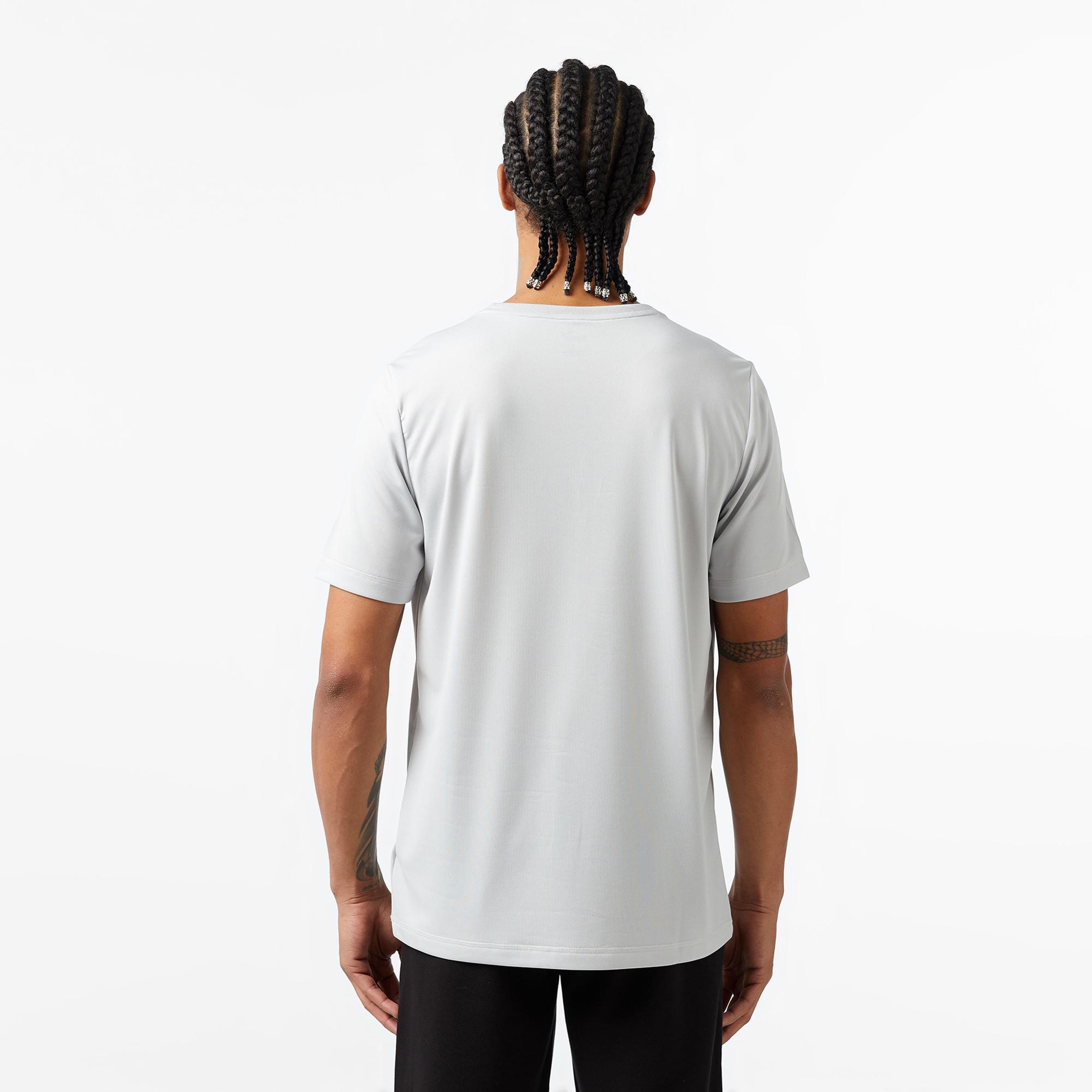 Puma Actİve Small Logo Erkek Gri Günlük T-Shirt