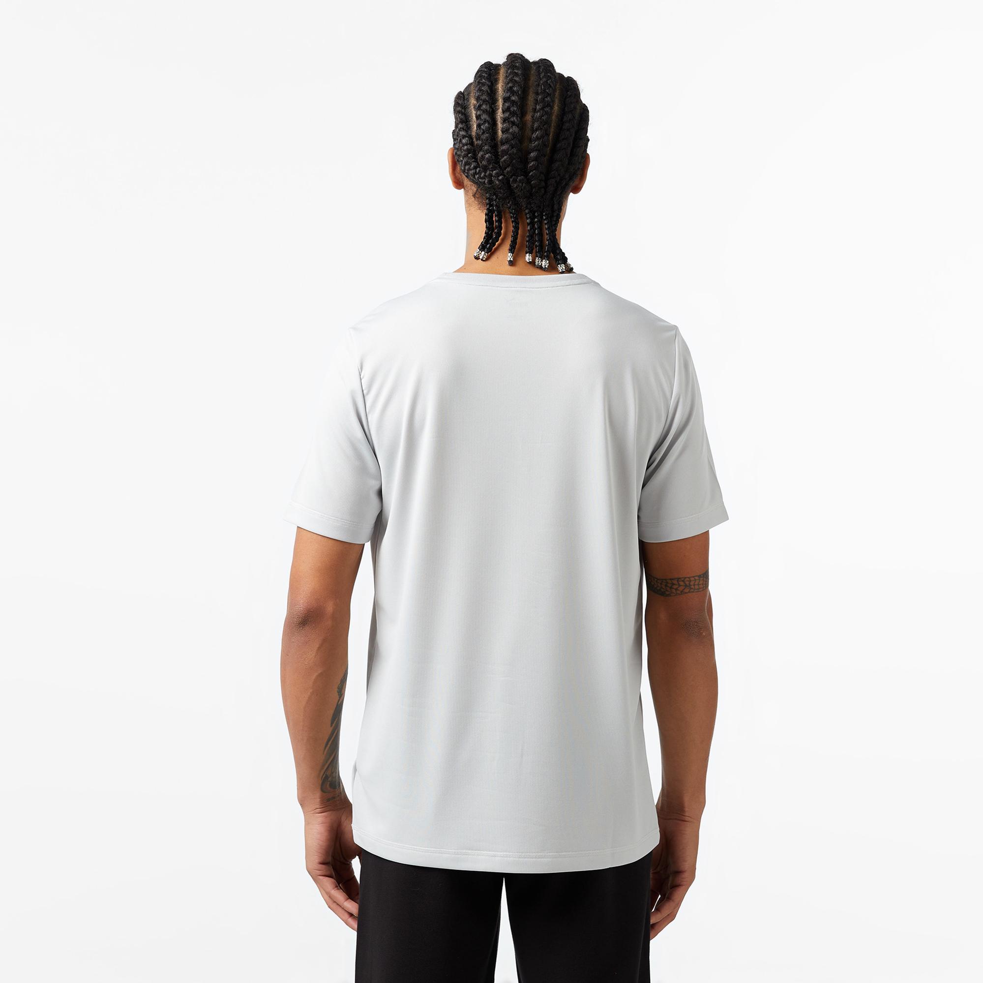 Puma Actİve Small Logo Erkek Gri Günlük T-Shirt