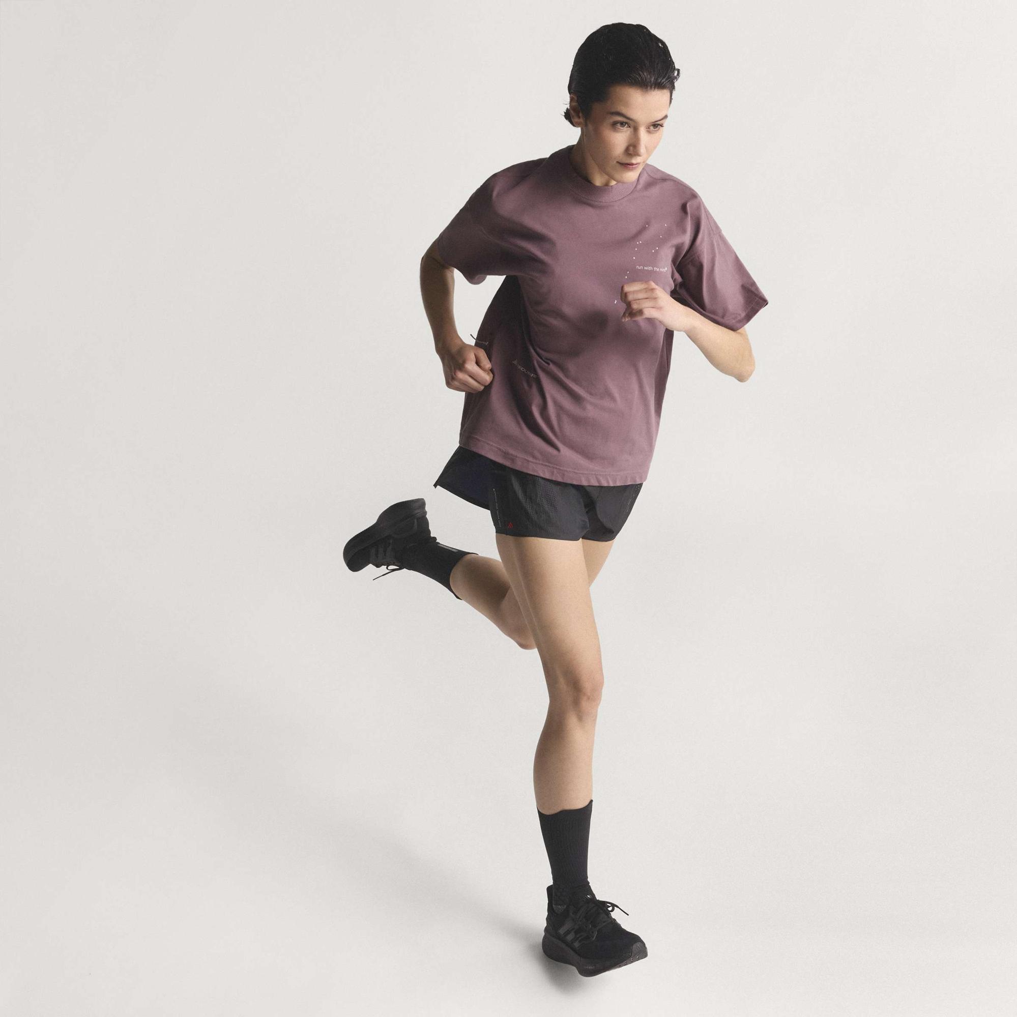 adidas Adi365 H.Koumori Unisex Mor Koşu T-Shirt