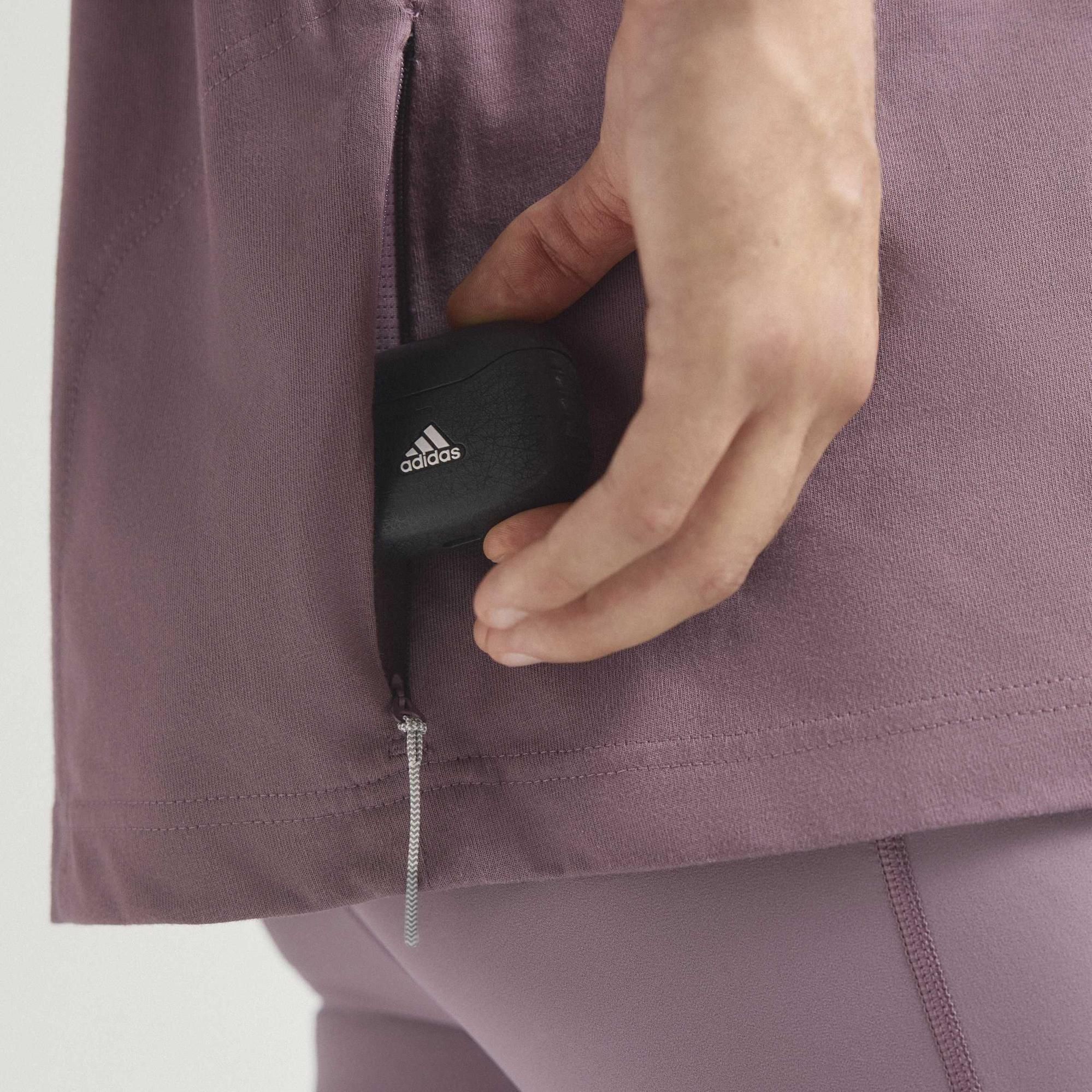 adidas Adi365 H.Koumori Unisex Mor Koşu T-Shirt