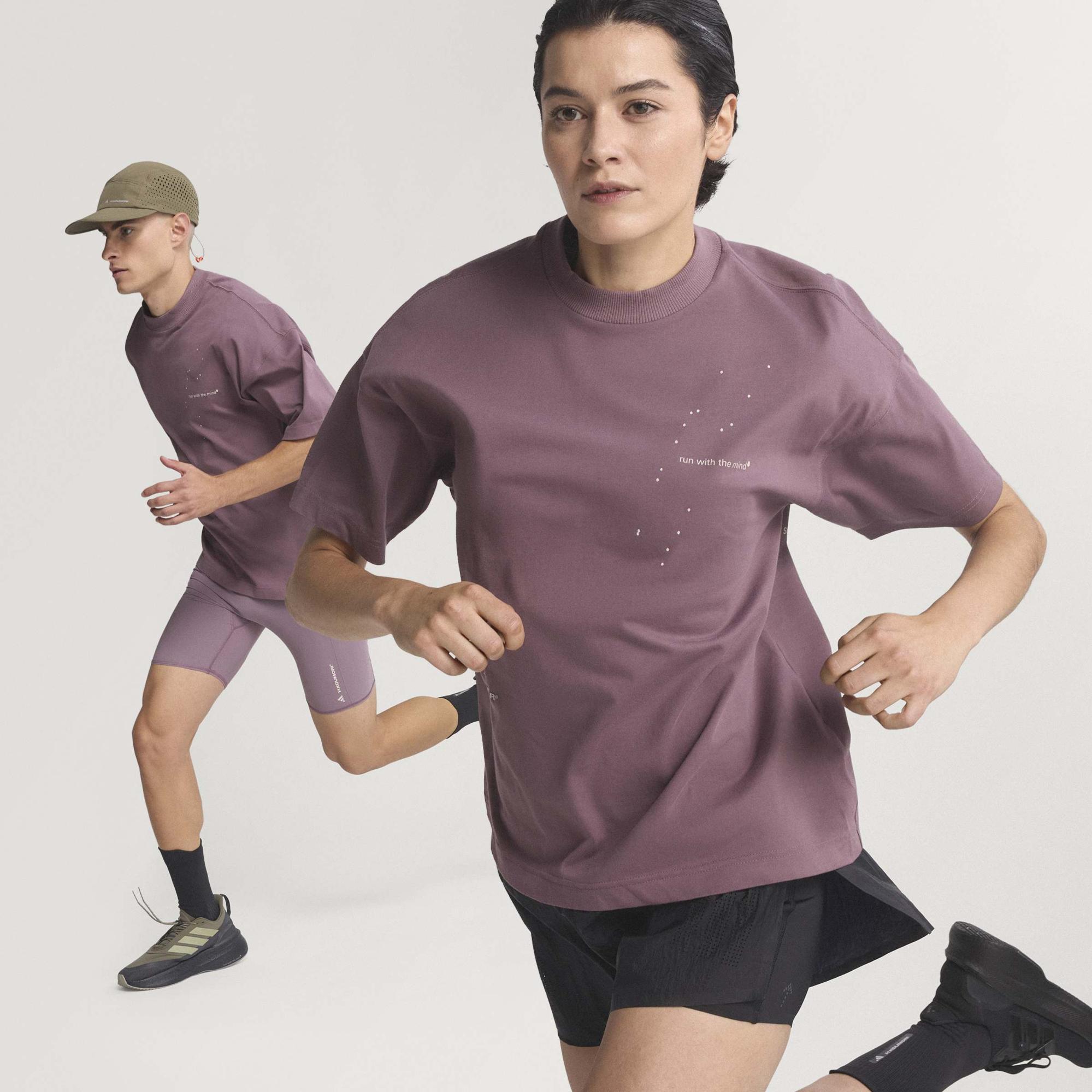 adidas Adi365 H.Koumori Unisex Mor Koşu T-Shirt