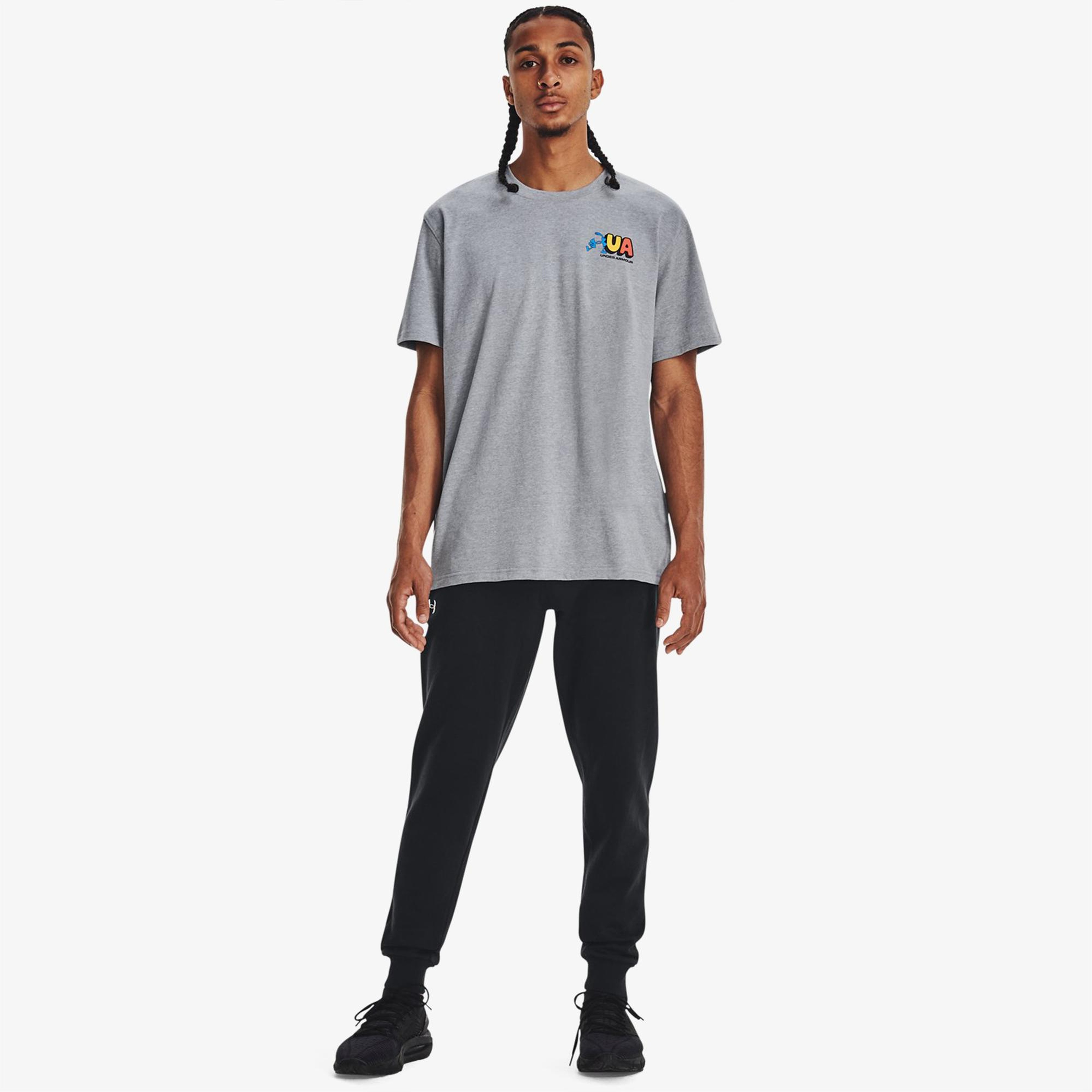 Under Armour Rival Fleece Erkek Siyah Günlük Eşofman Altı