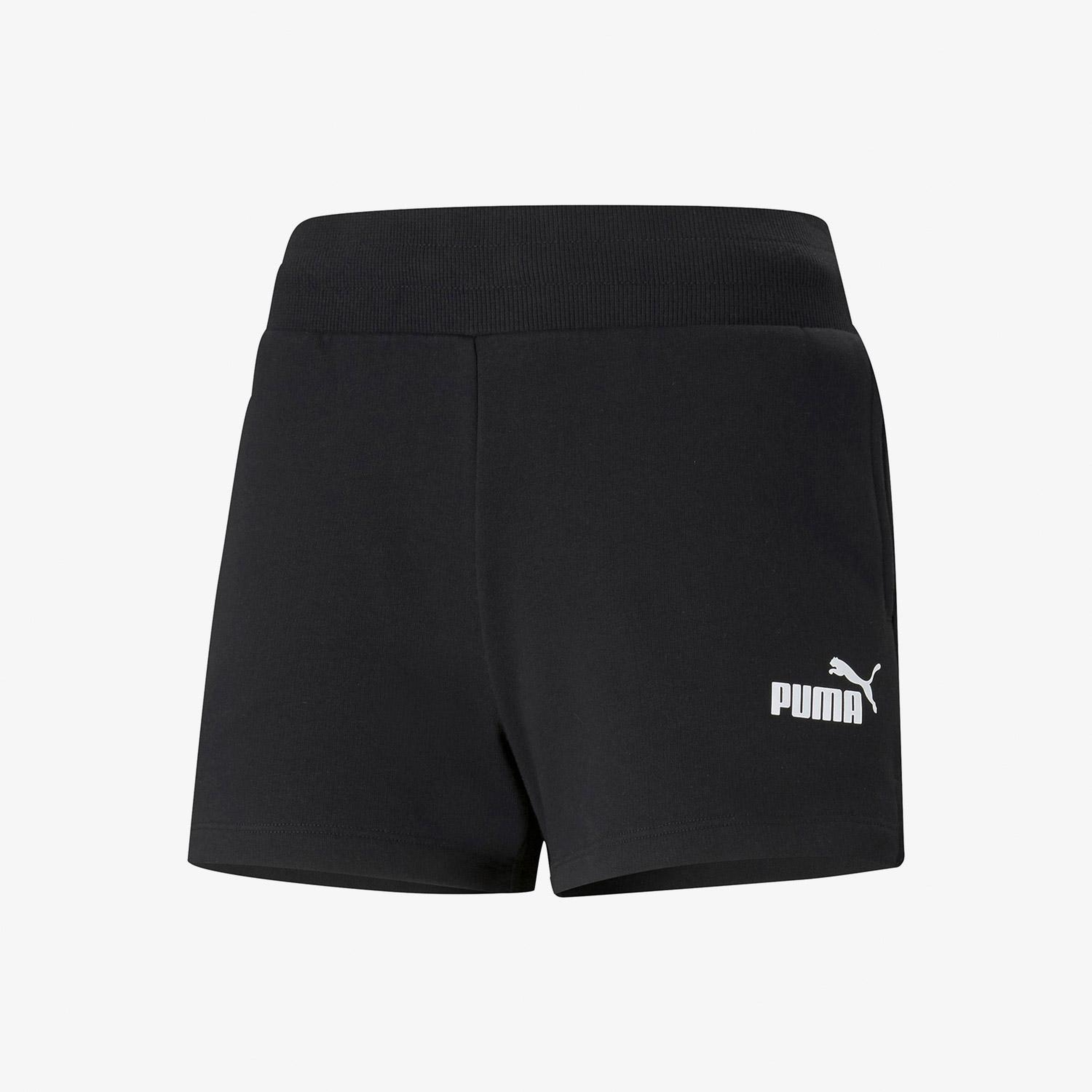 Puma Essential 4 Kadın Siyah Antrenman Şort