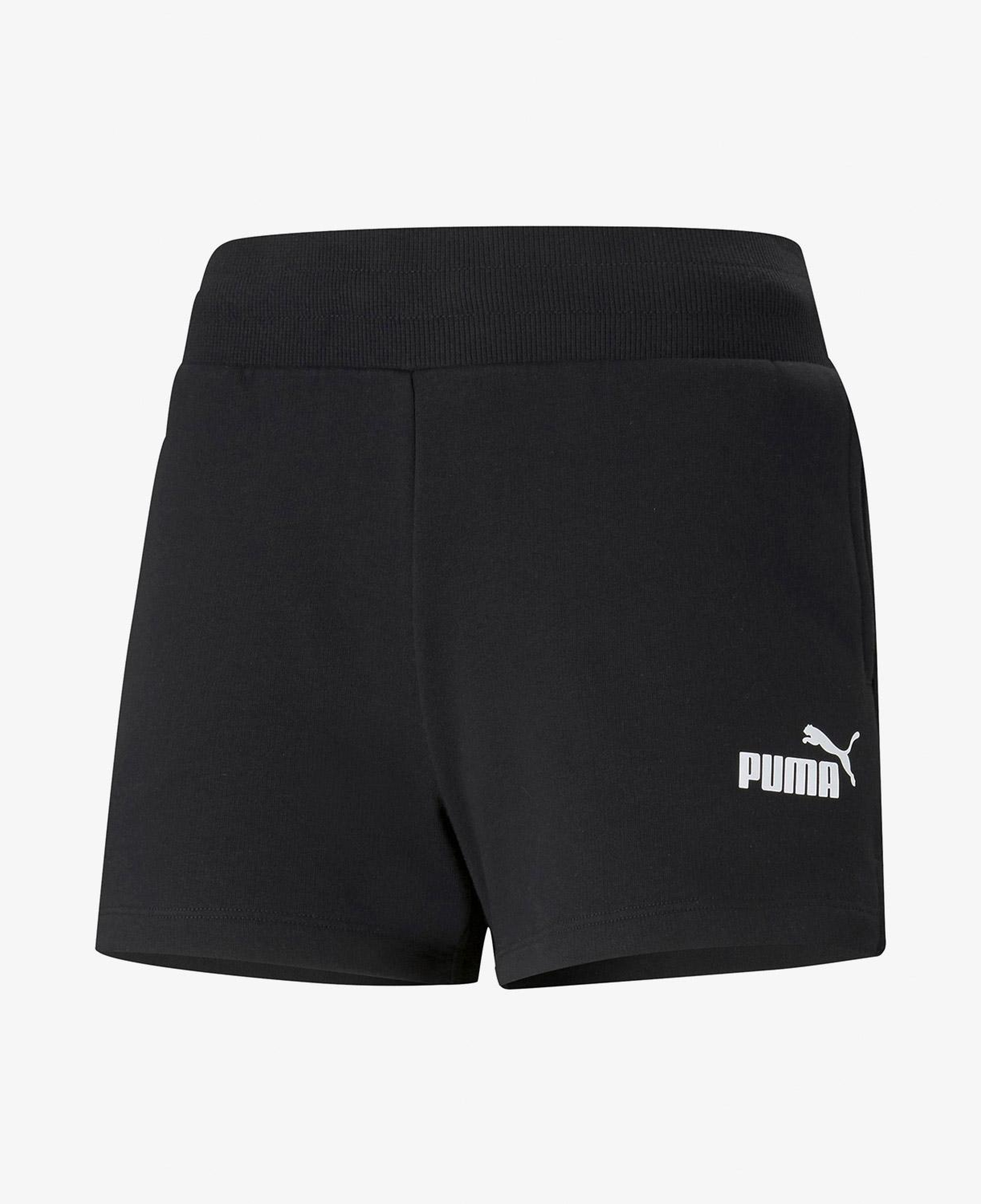 Puma Essential 4 Kadın Siyah Antrenman Şort