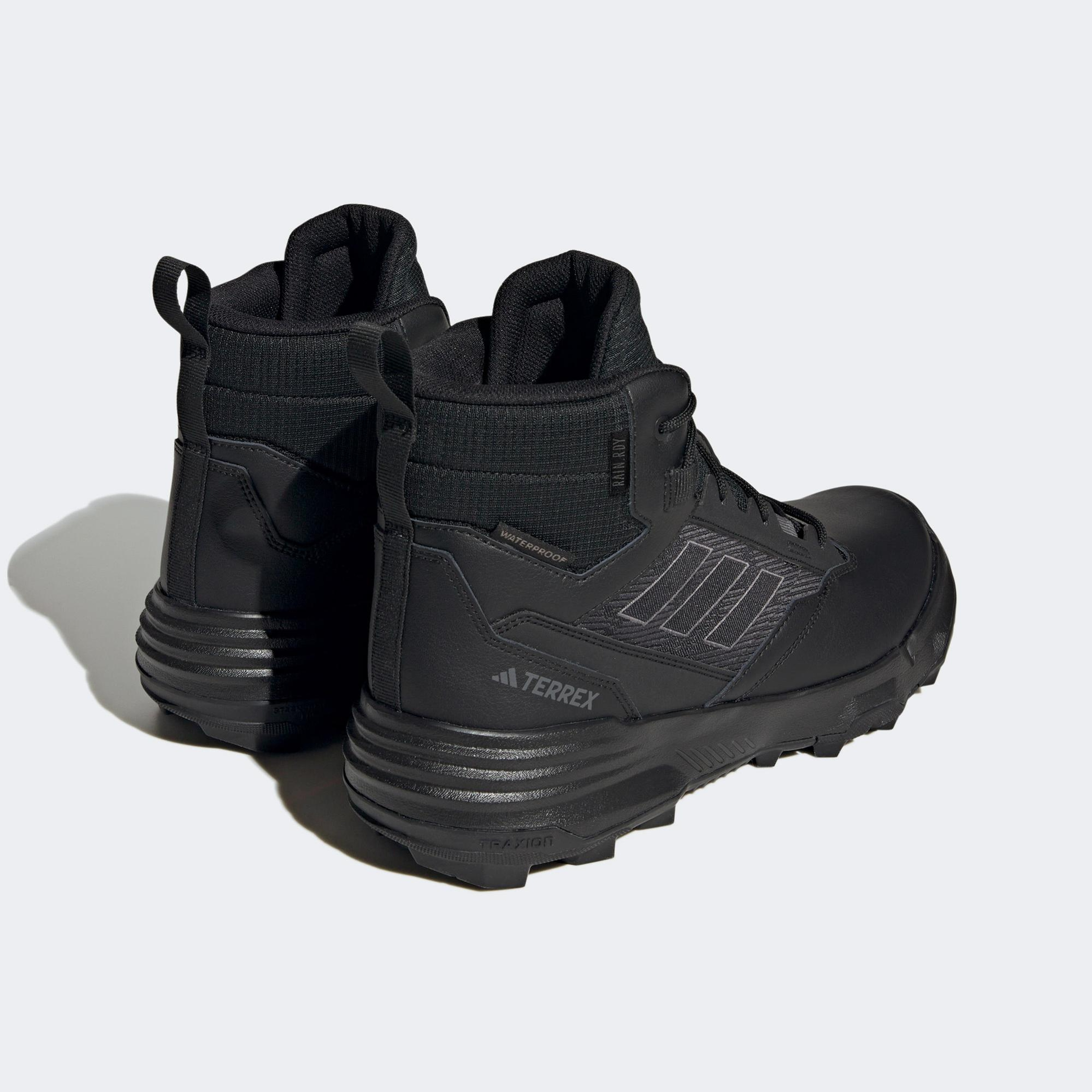 adidas Terrex Unity Lea Mid Ready Unisex Siyah Bot