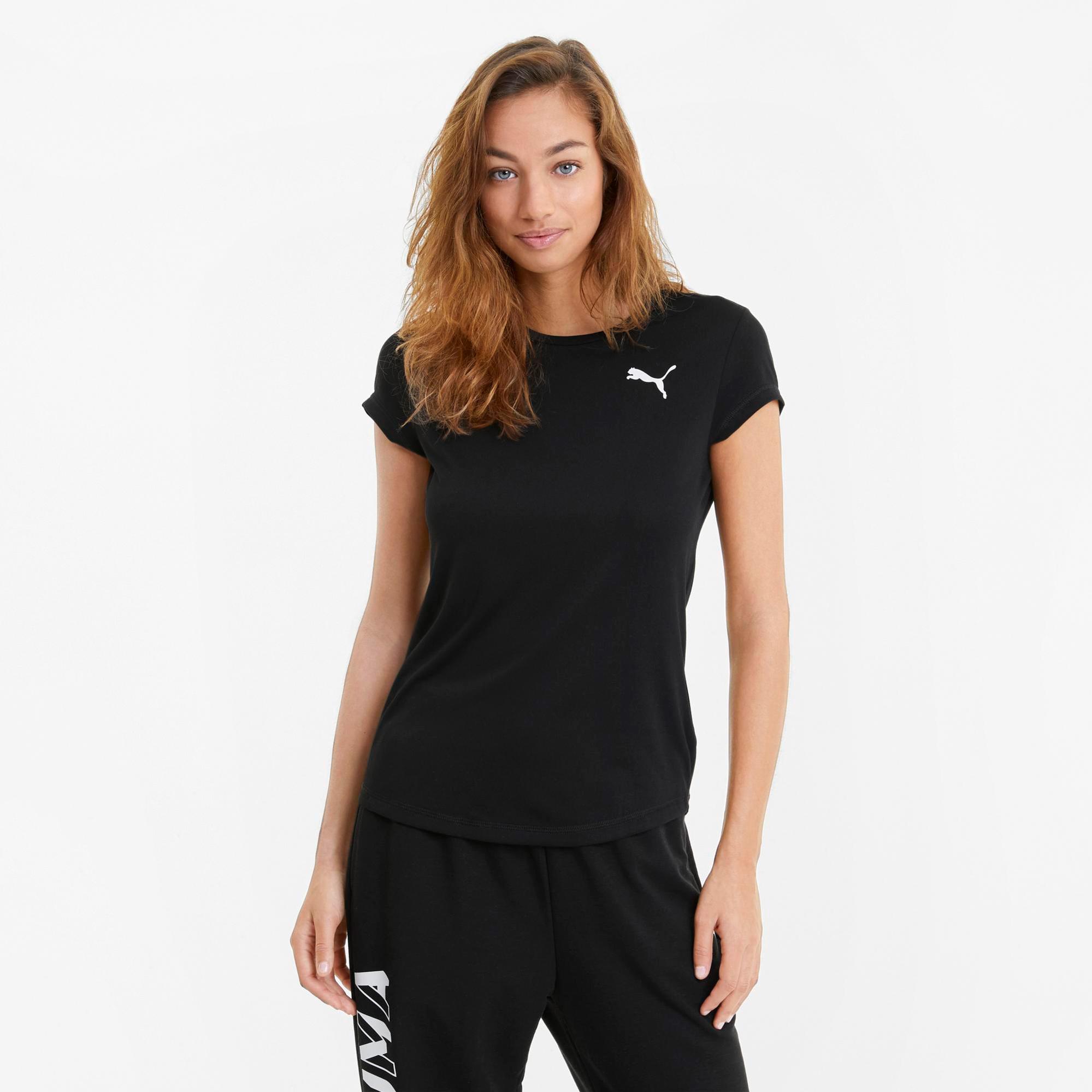 Puma Active Kadın Siyah Günlük T-Shirt