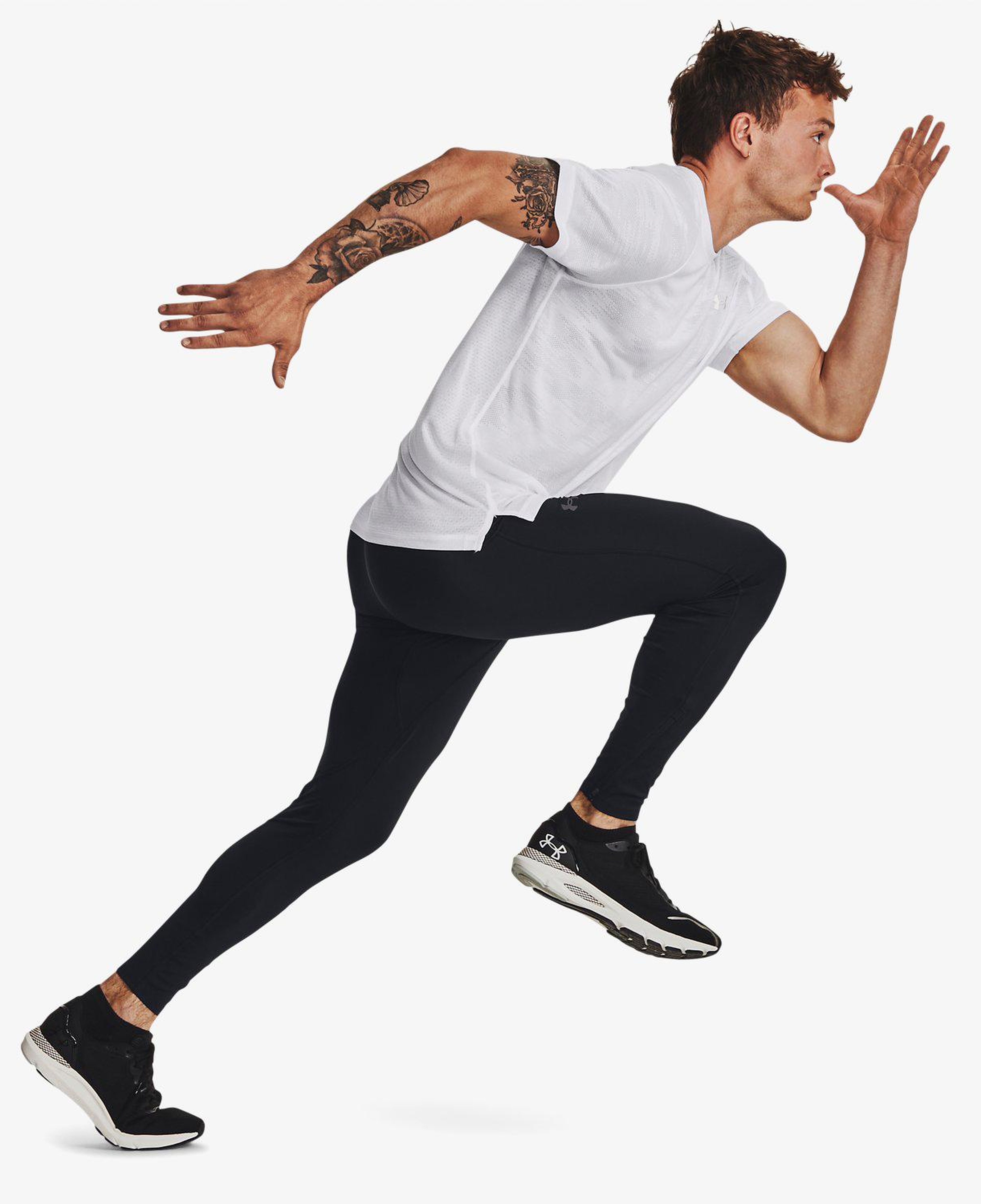 Under Armour Qualifier Elite Erkek Siyah Antrenman Taytı