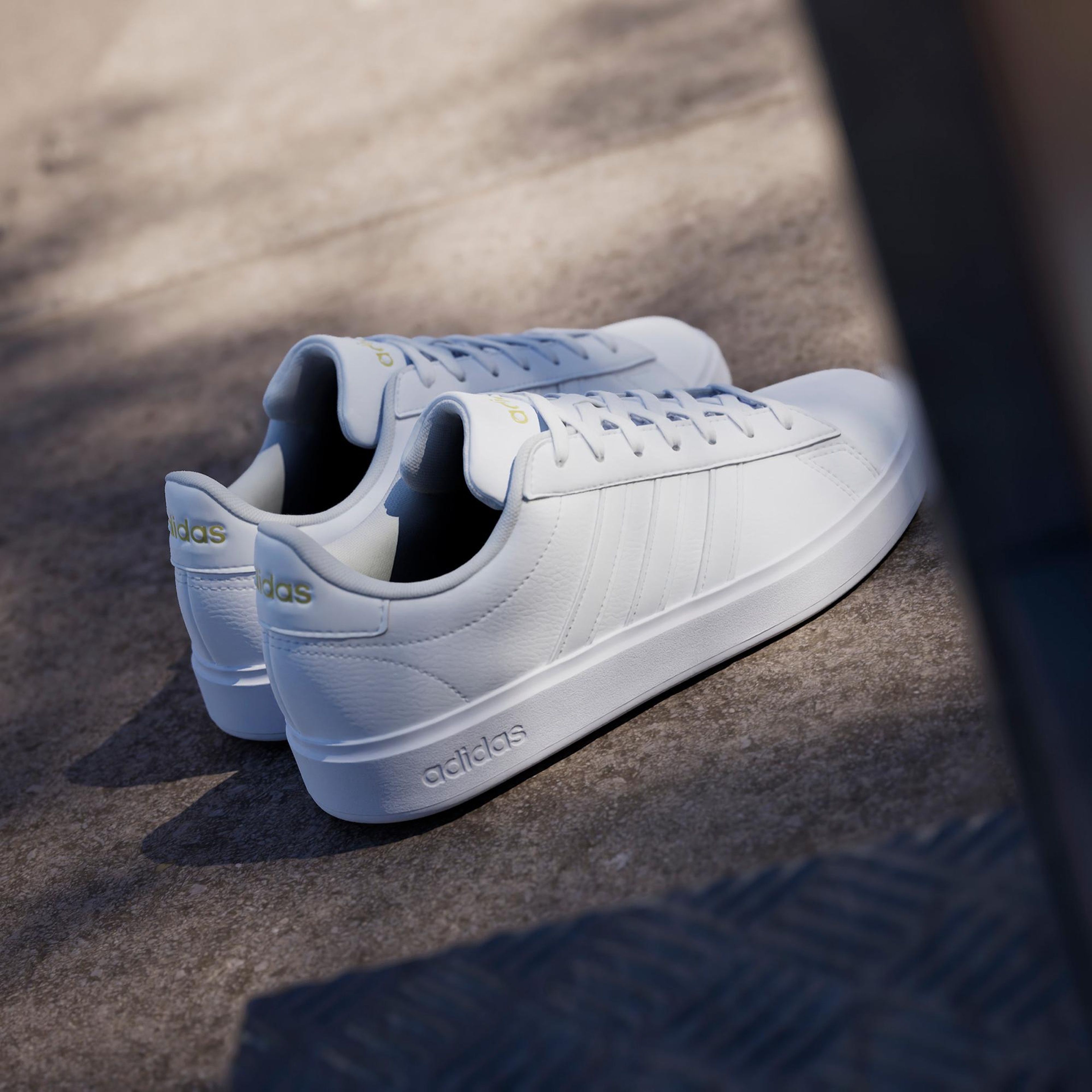 adidas Grand Court Cloudfoam Lifestyle Comfort Kadın Beyaz Spor Ayakkabı