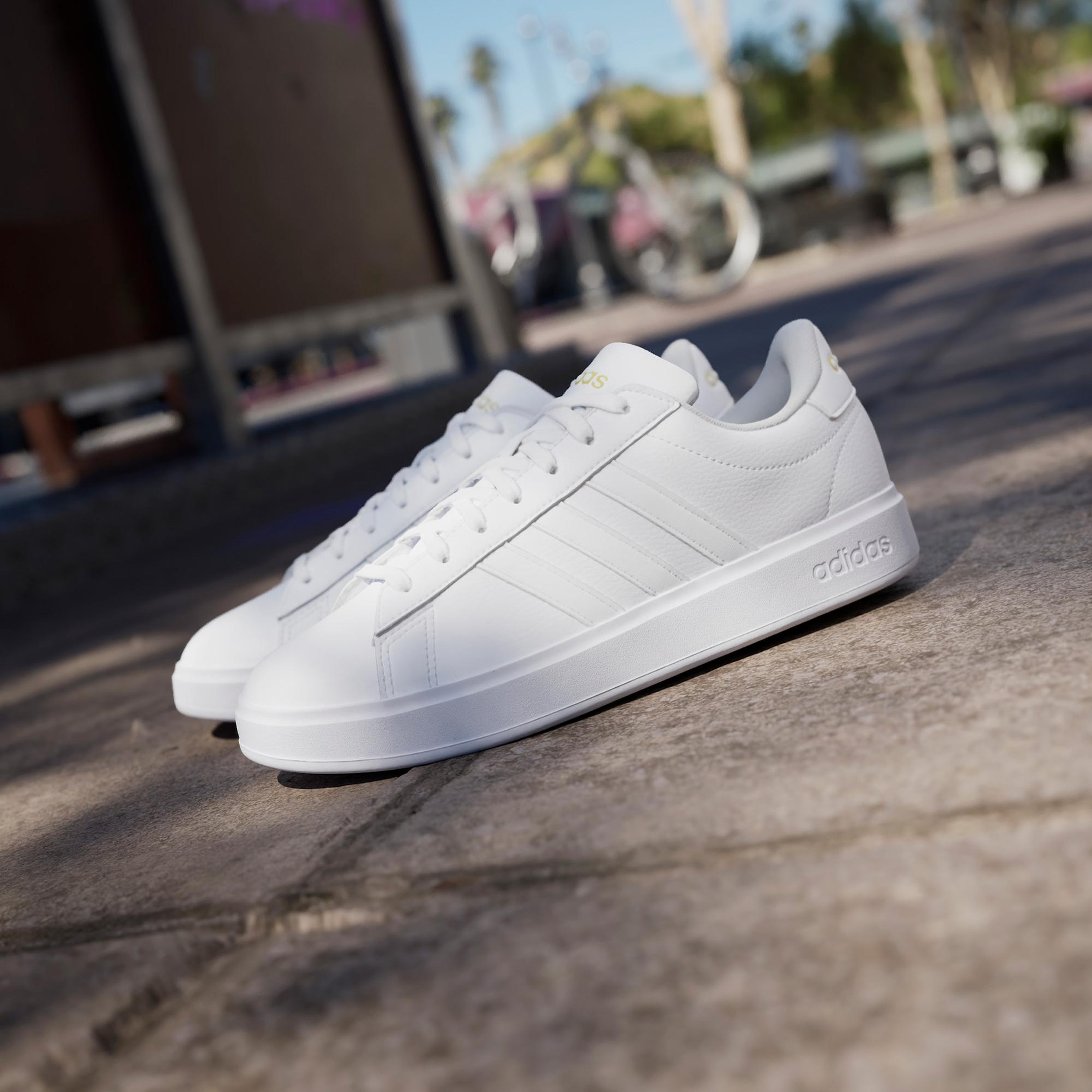 adidas Grand Court Cloudfoam Lifestyle Comfort Kadın Beyaz Spor Ayakkabı