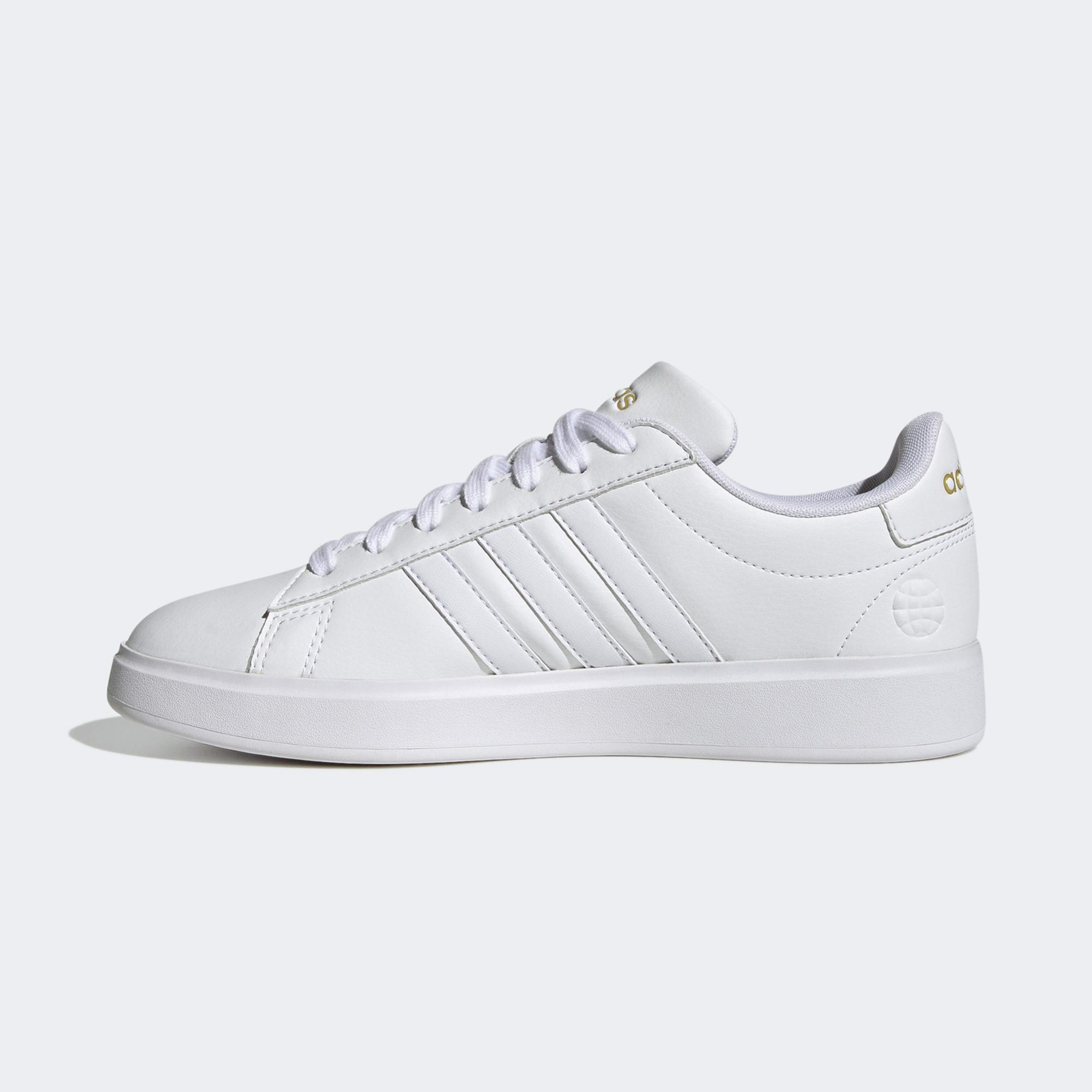 adidas Grand Court Cloudfoam Lifestyle Comfort Kadın Beyaz Spor Ayakkabı