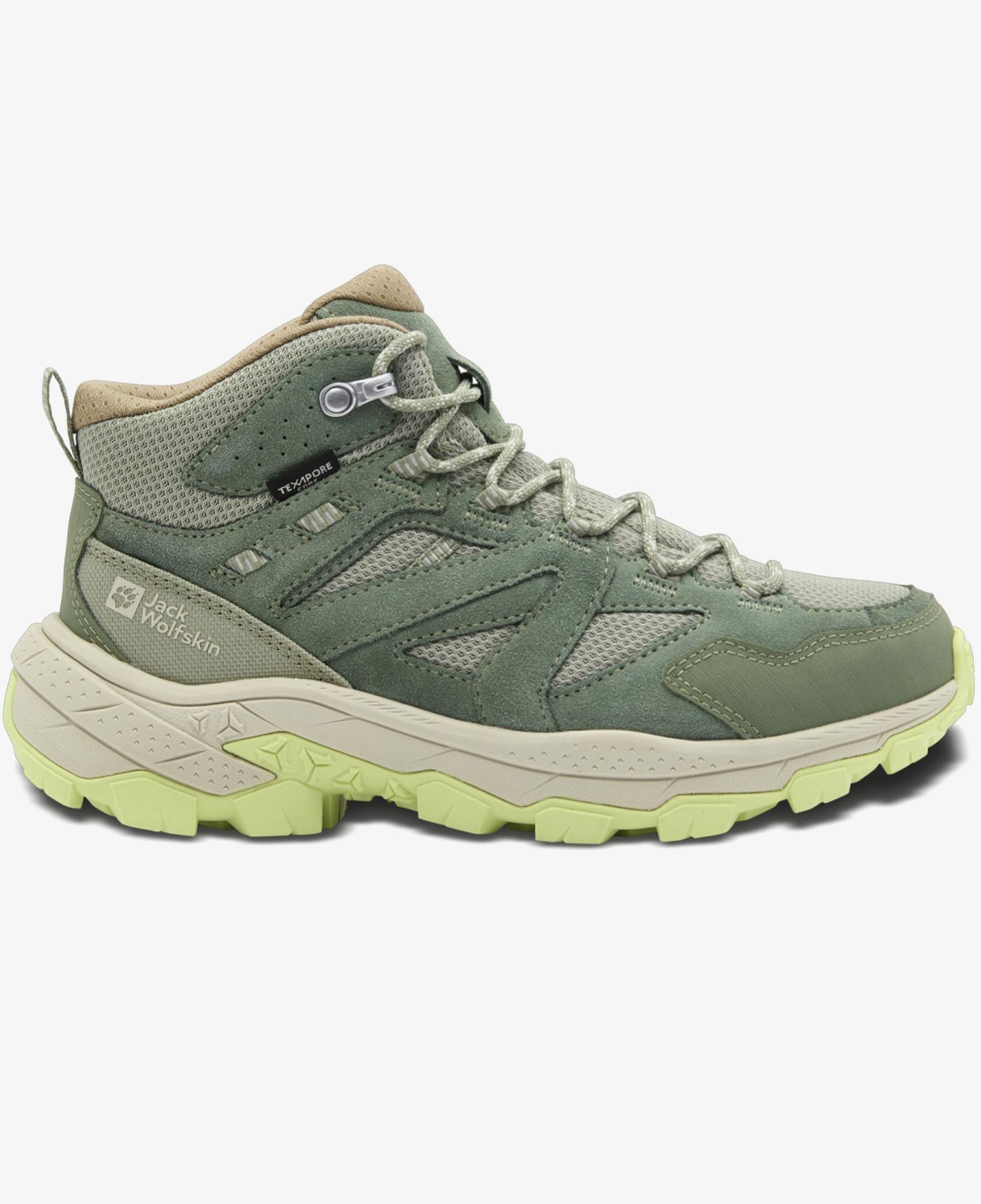 Jack Wolfskin Vojo Tour Texapore Mid Kadın Krem Outdoor Bot