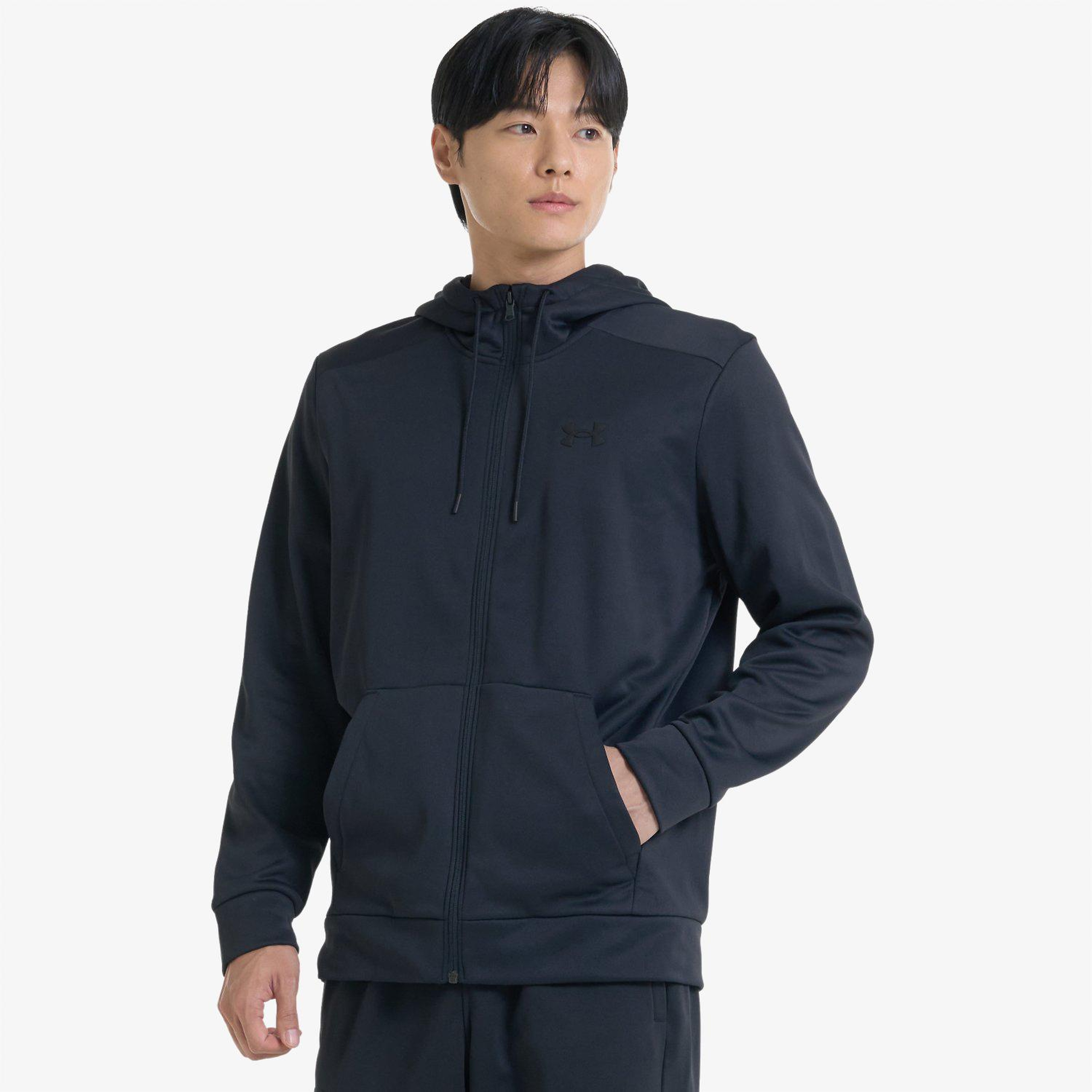 Under Armour Fleece Erkek Siyah Günlük Sweatshirt