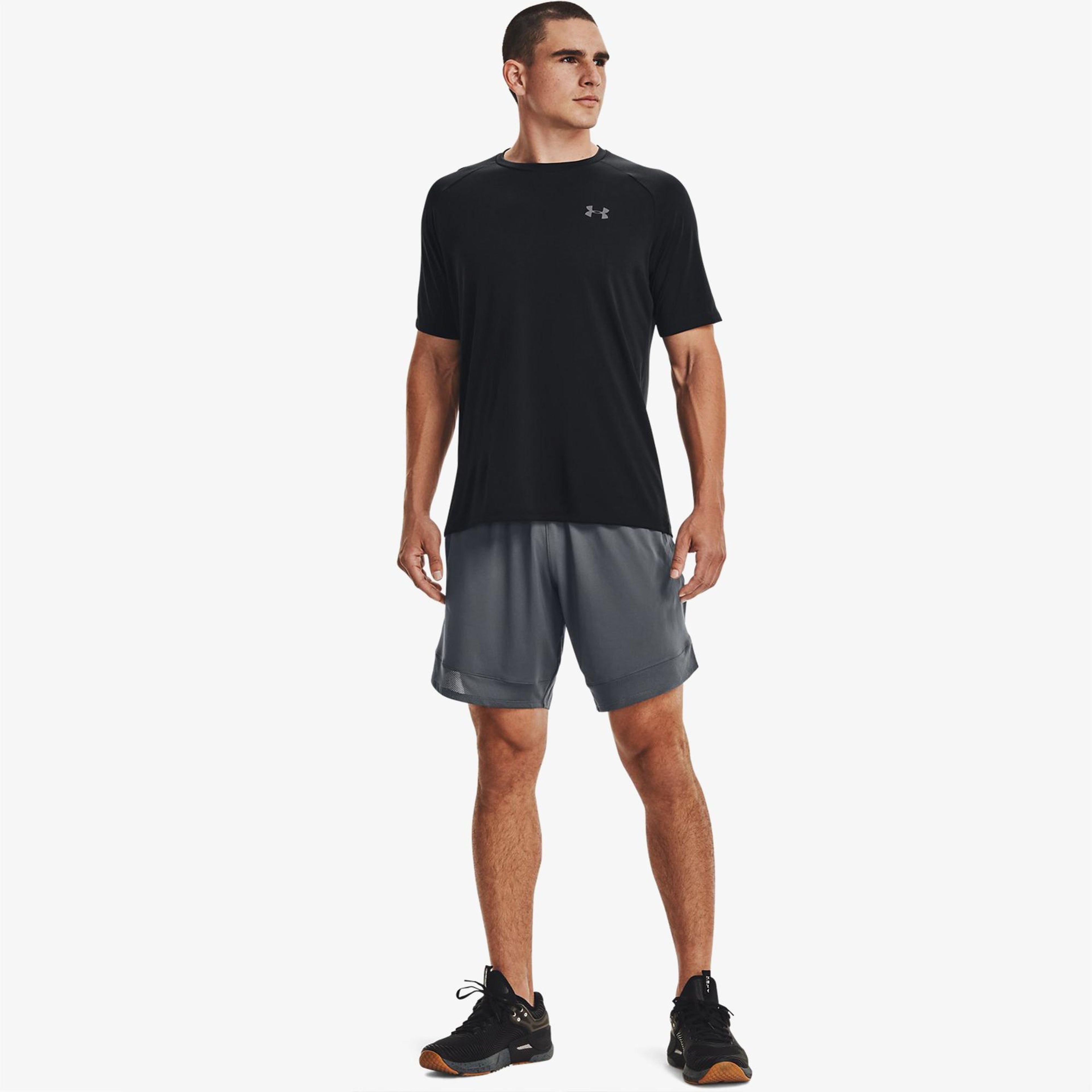 Under Armour Tech 2.0 Ss Tee Erkek Siyah Antrenman T-Shirt