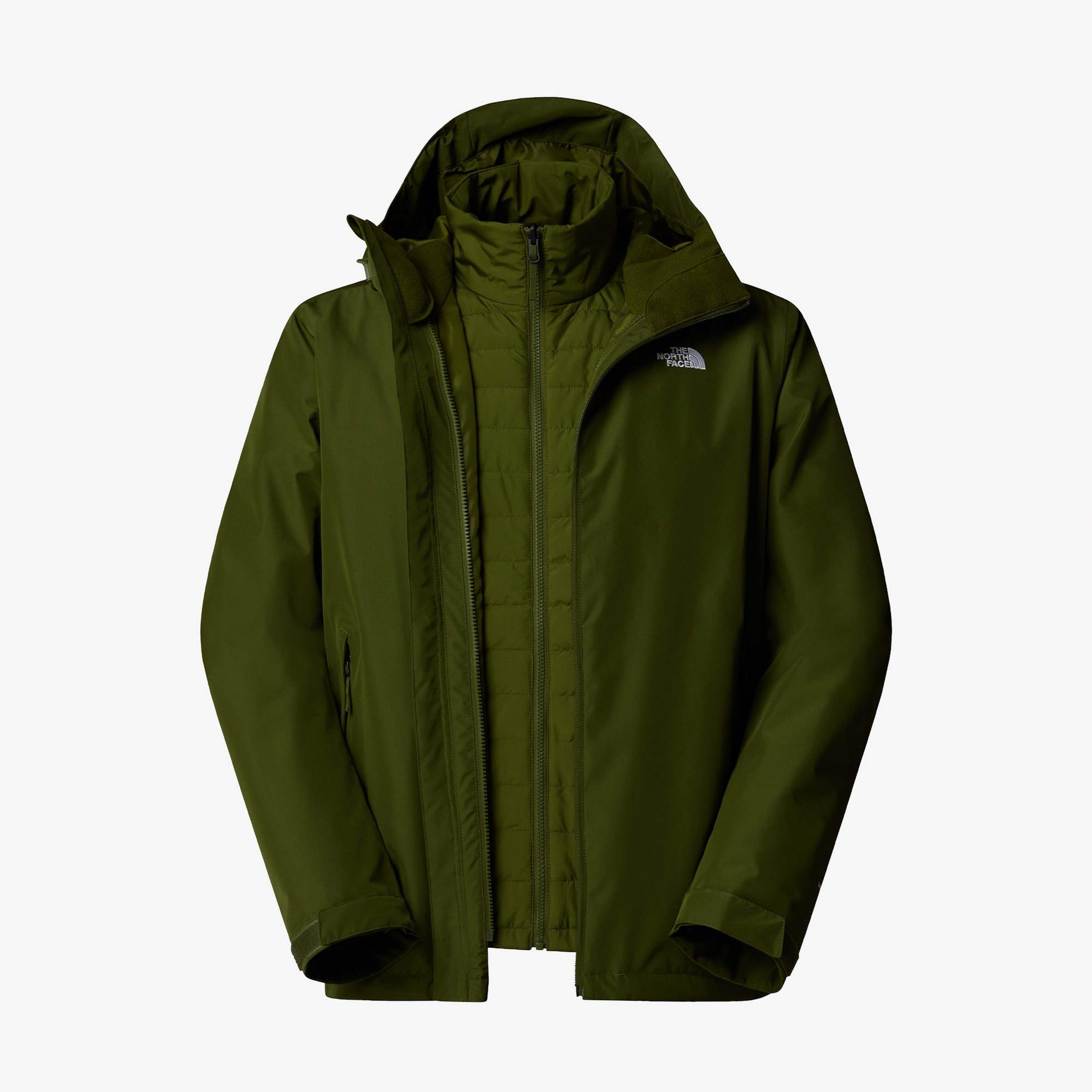 The North Face Carto Mono Triclimate 3in1 Erkek Yeşil Outdoor Mont