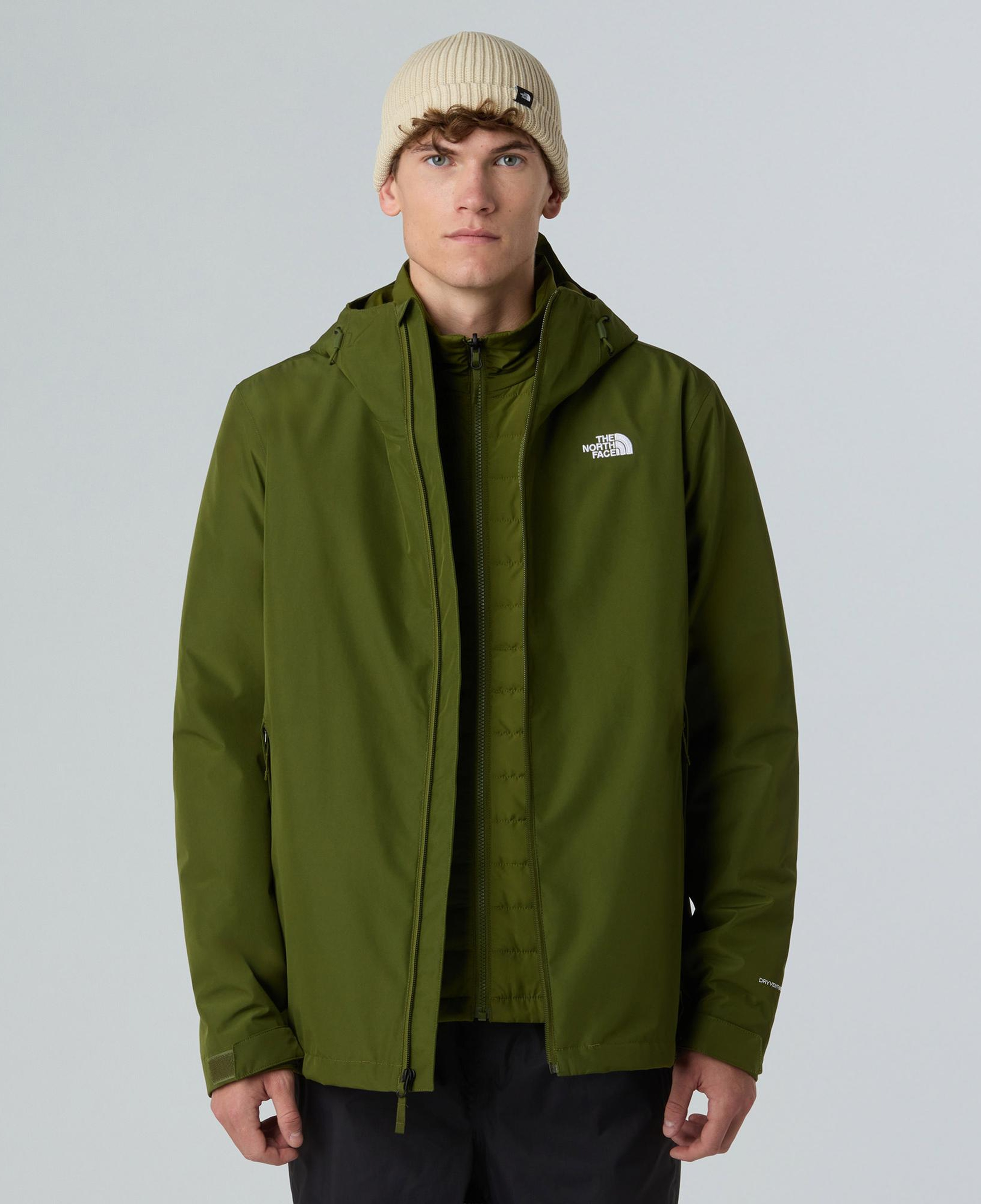 The North Face Carto Mono Triclimate 3in1 Erkek Yeşil Outdoor Mont