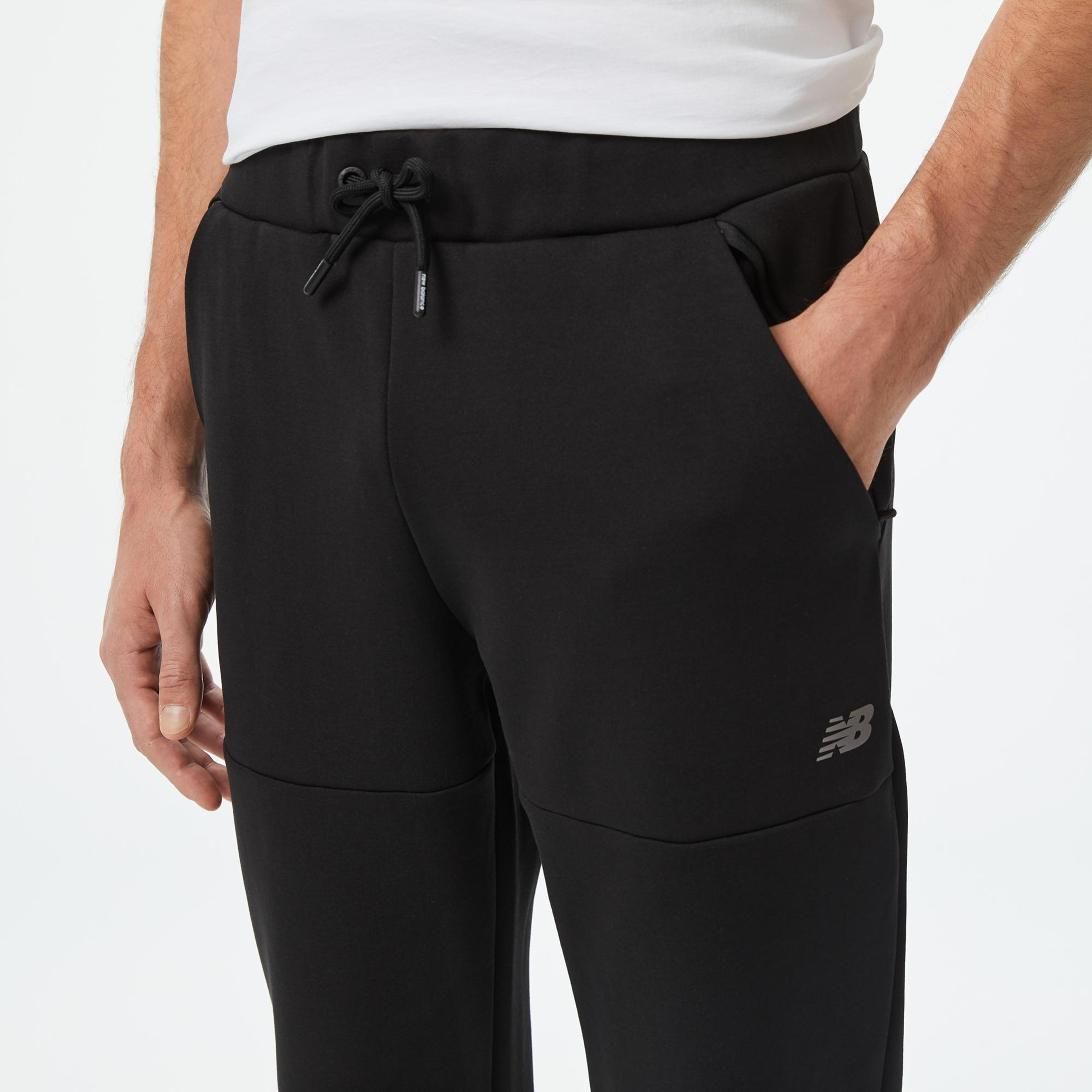 New Balance Lifestyle Erkek Siyah Eşofman Altı