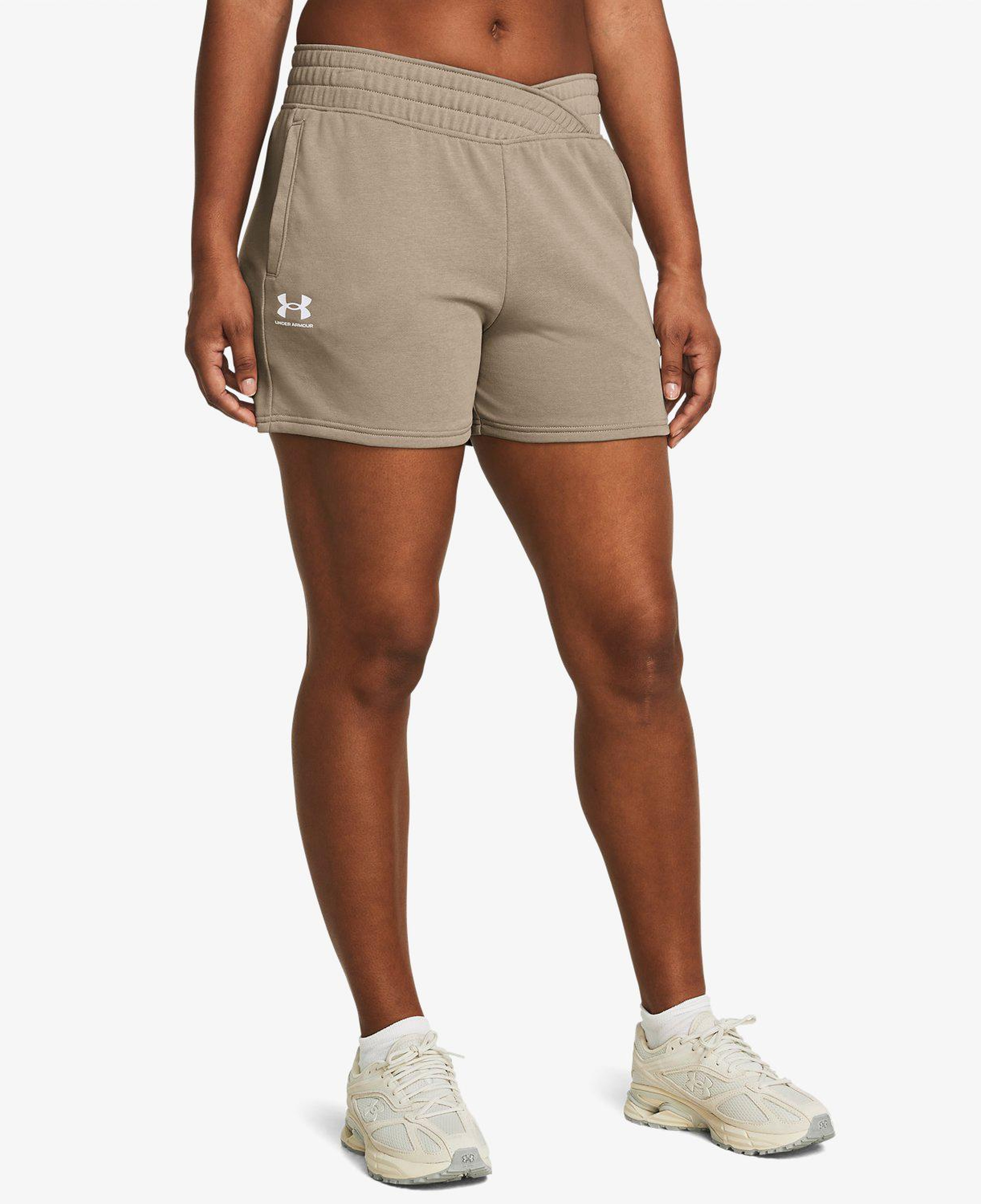 Under Armour Rival Terry Kadın Kahverengi Şort