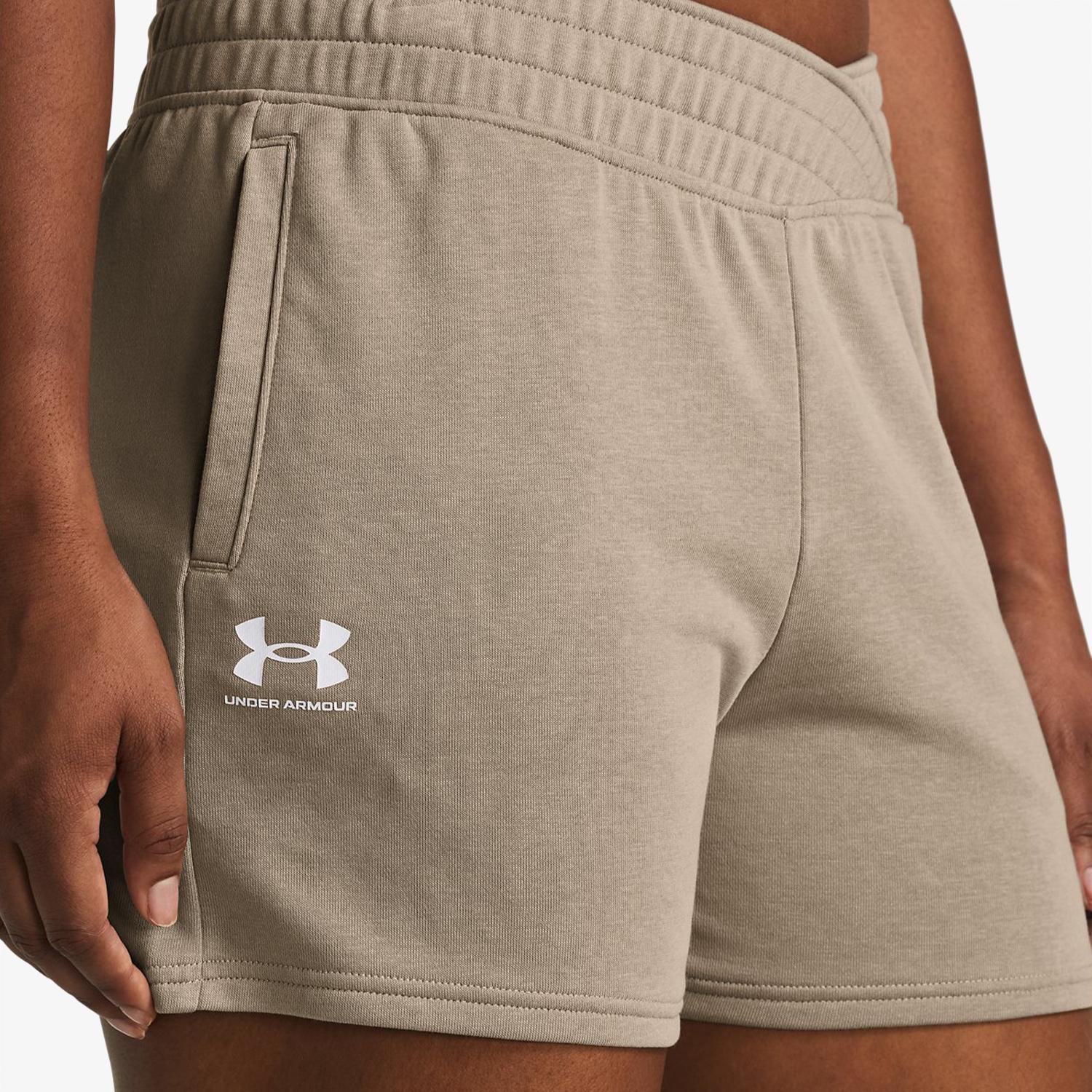 Under Armour Rival Terry Kadın Kahverengi Şort