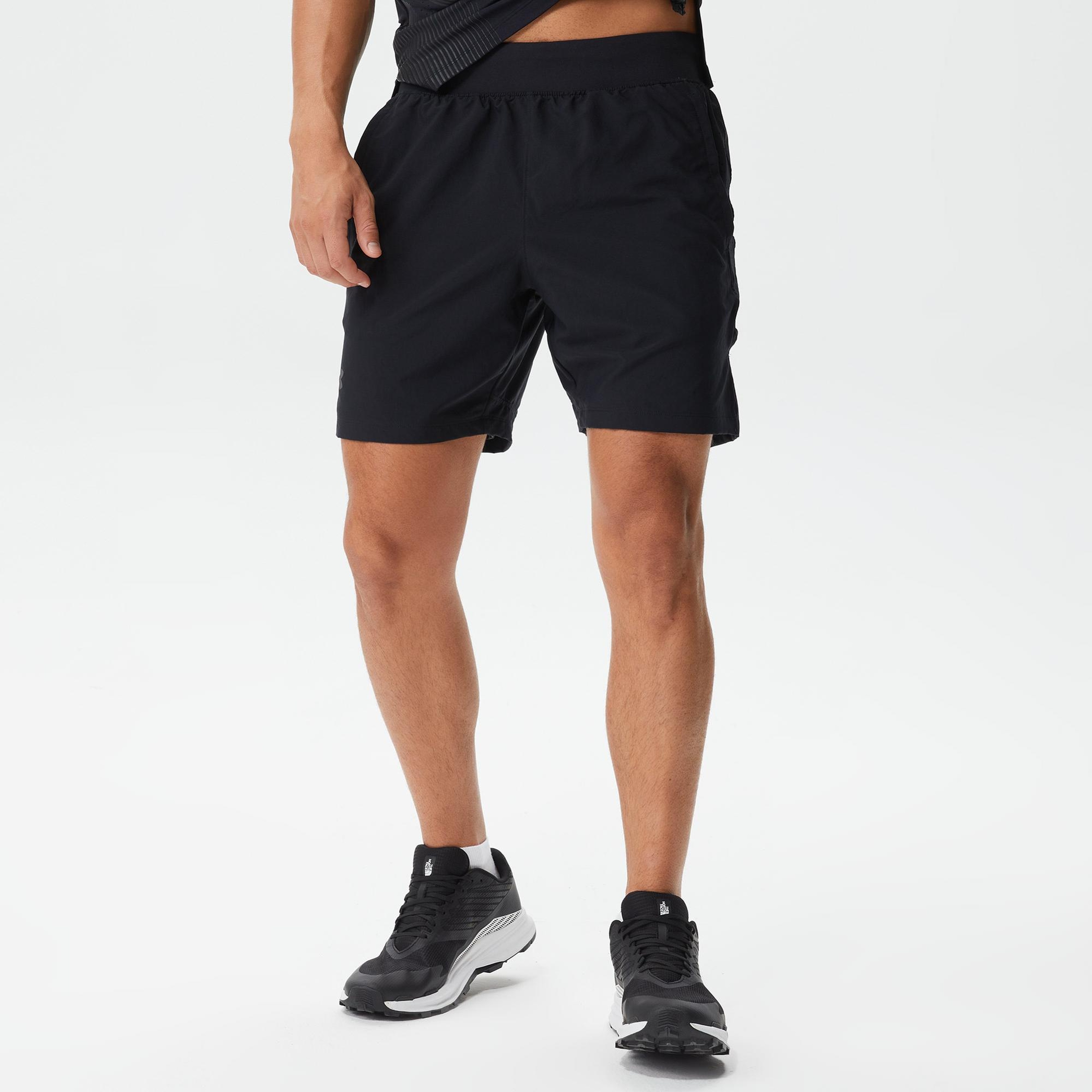 Under Armour Launch Elite Erkek Siyah Koşu Şortu