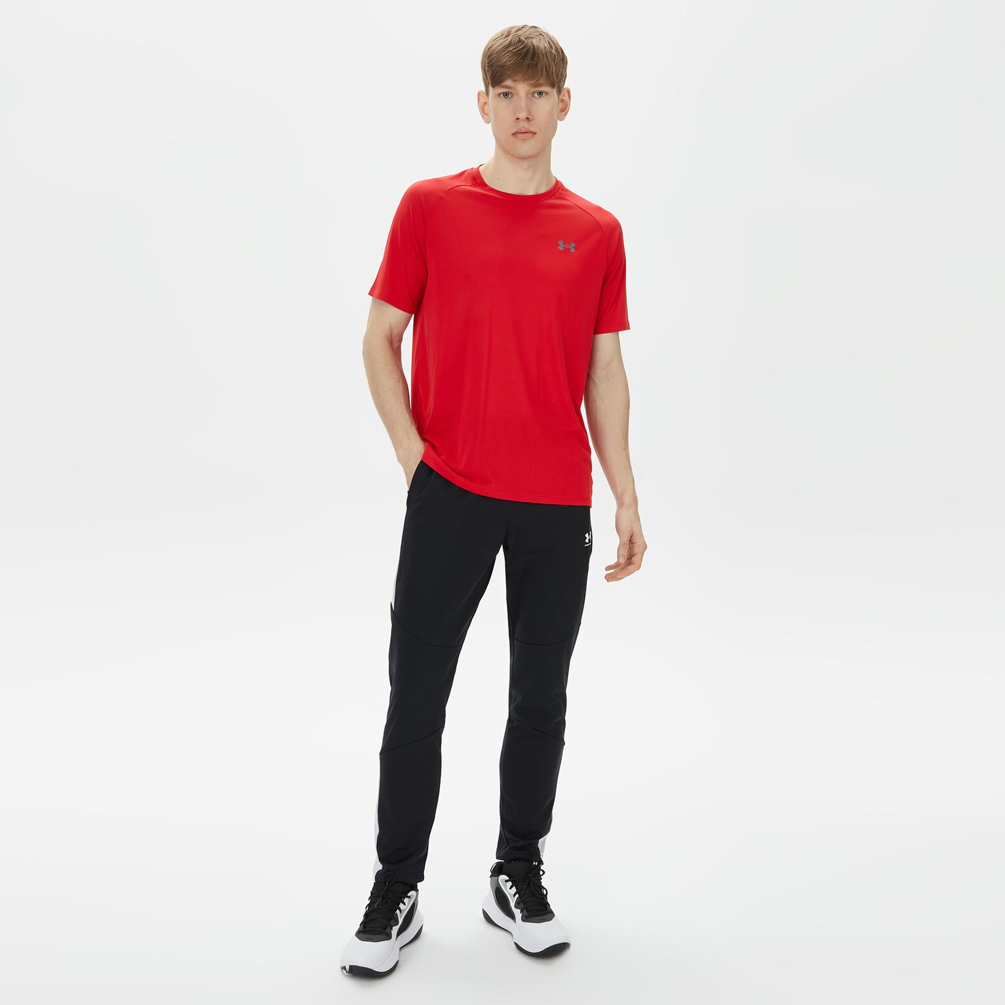 Under Armour Tech 2.0 Erkek Kırmızı Antrenman T-Shirt