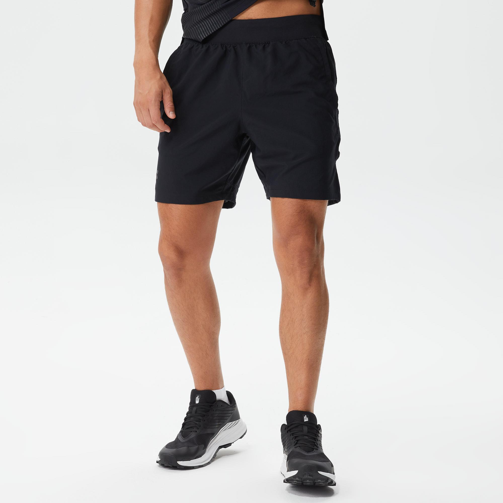 Under Armour Launch Elite Erkek Siyah Koşu Şortu