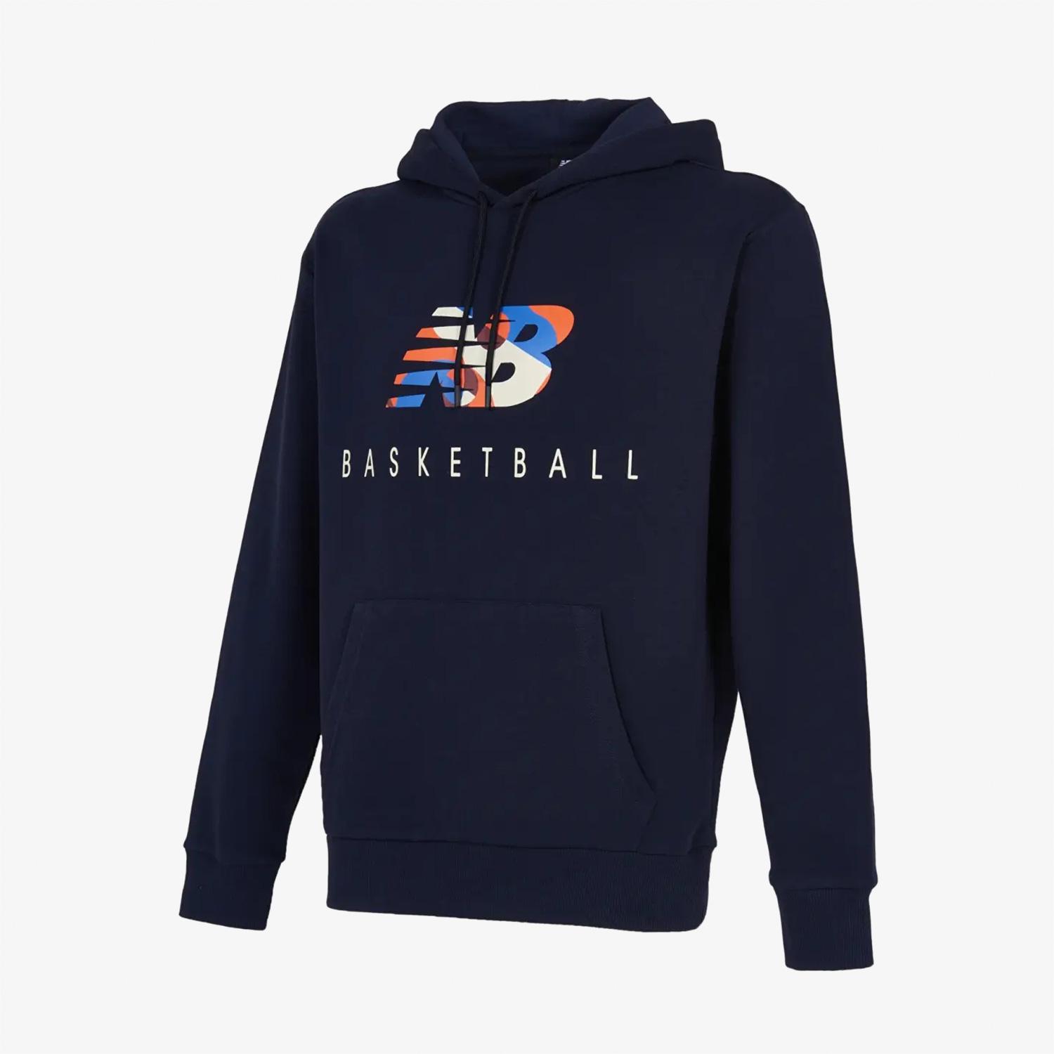 New Balance Lifestyle Erkek Lacivert Sweatshirt