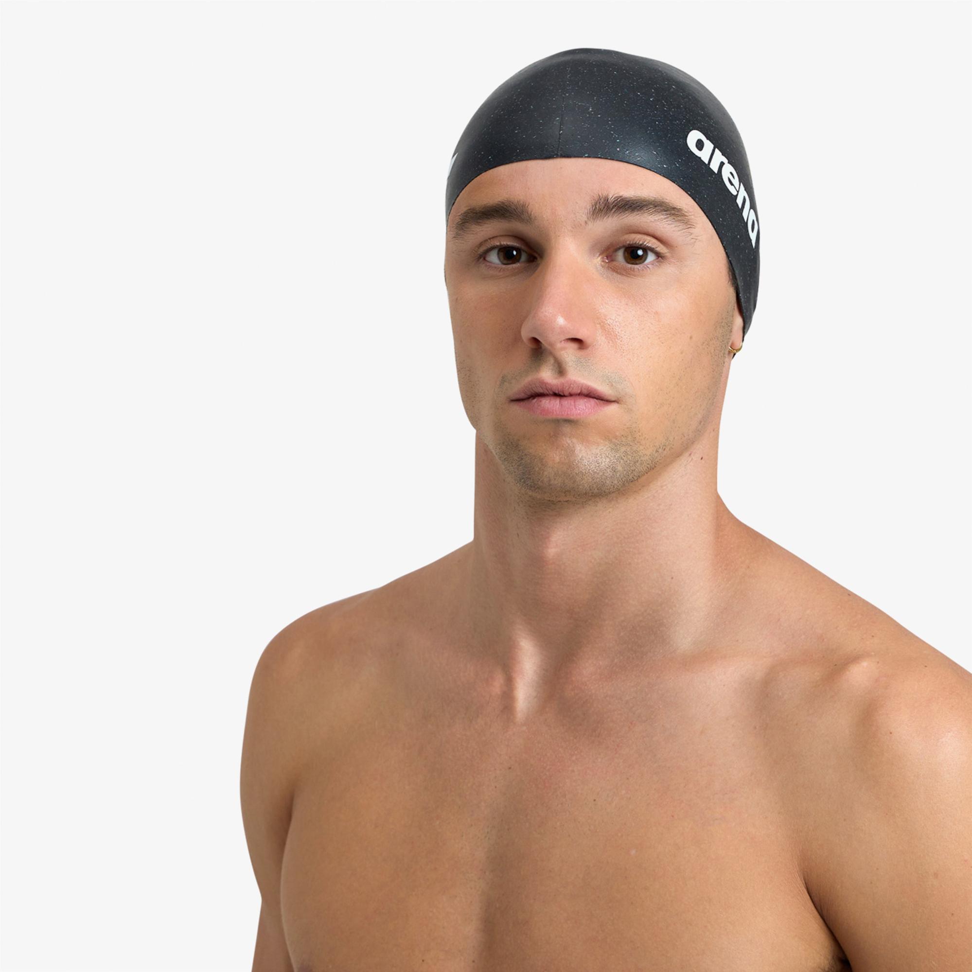 Arena Recycled Silikon Unisex Siyah Bone